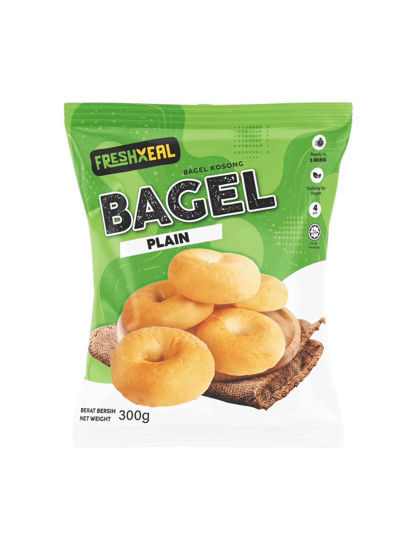 FRESHXEAL PLAIN BAGEL