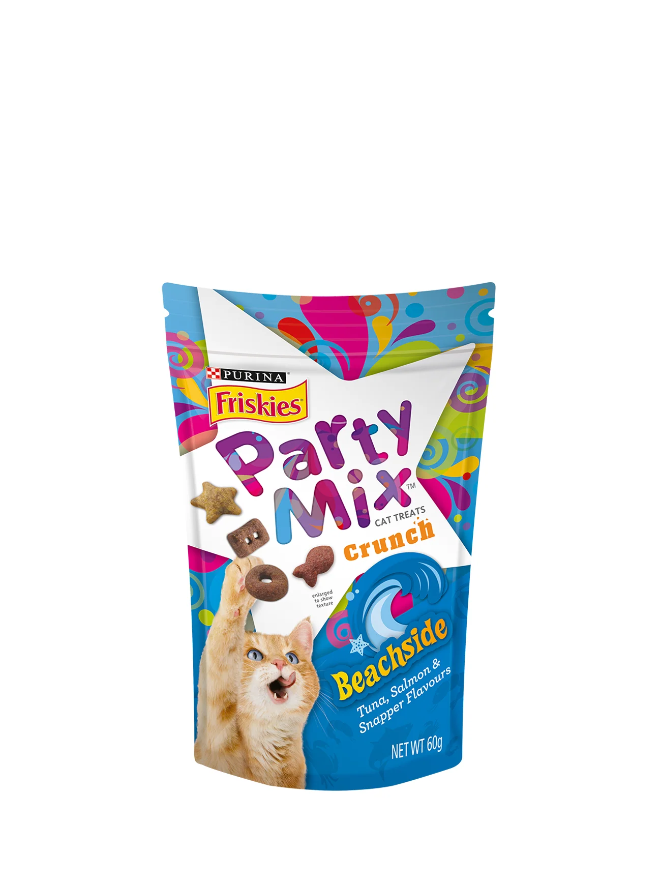 FRISKIES PARTY MIX BEACHSIDE CRUNCH 60G - Image 3