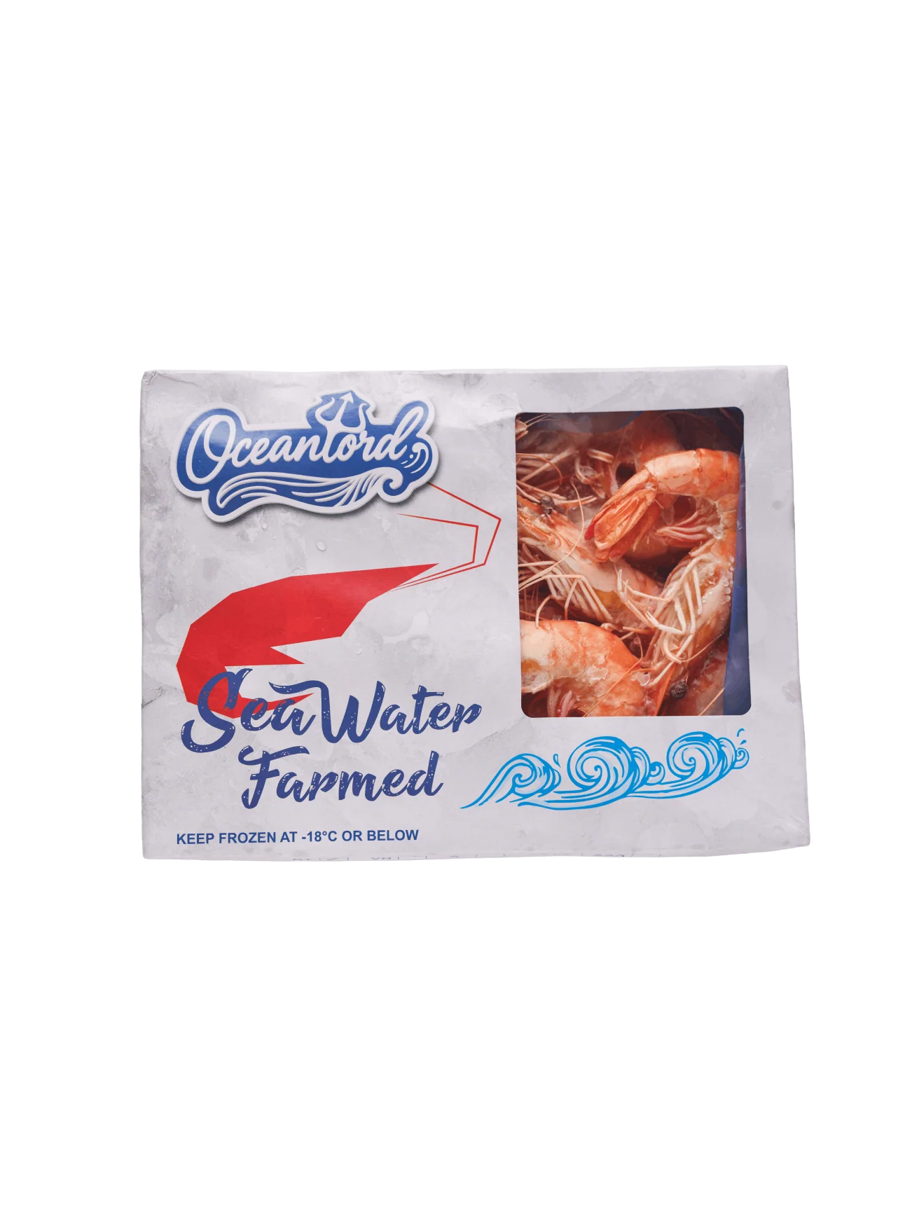 FROZEN HOSO LIVE COOKED TIGER PRAWN 21/25 700G