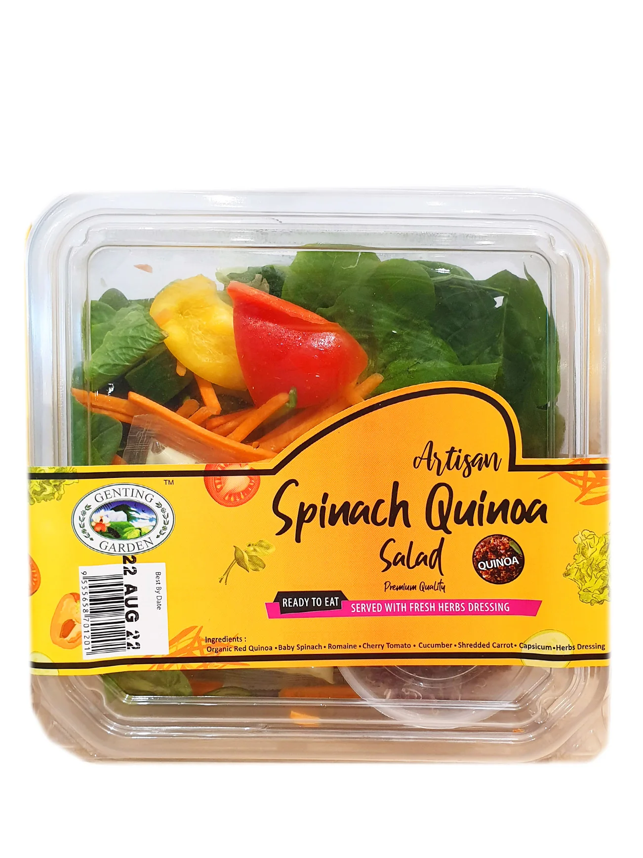 GG SPINACH QUINOA SALAD BOWL 230G - Image 2