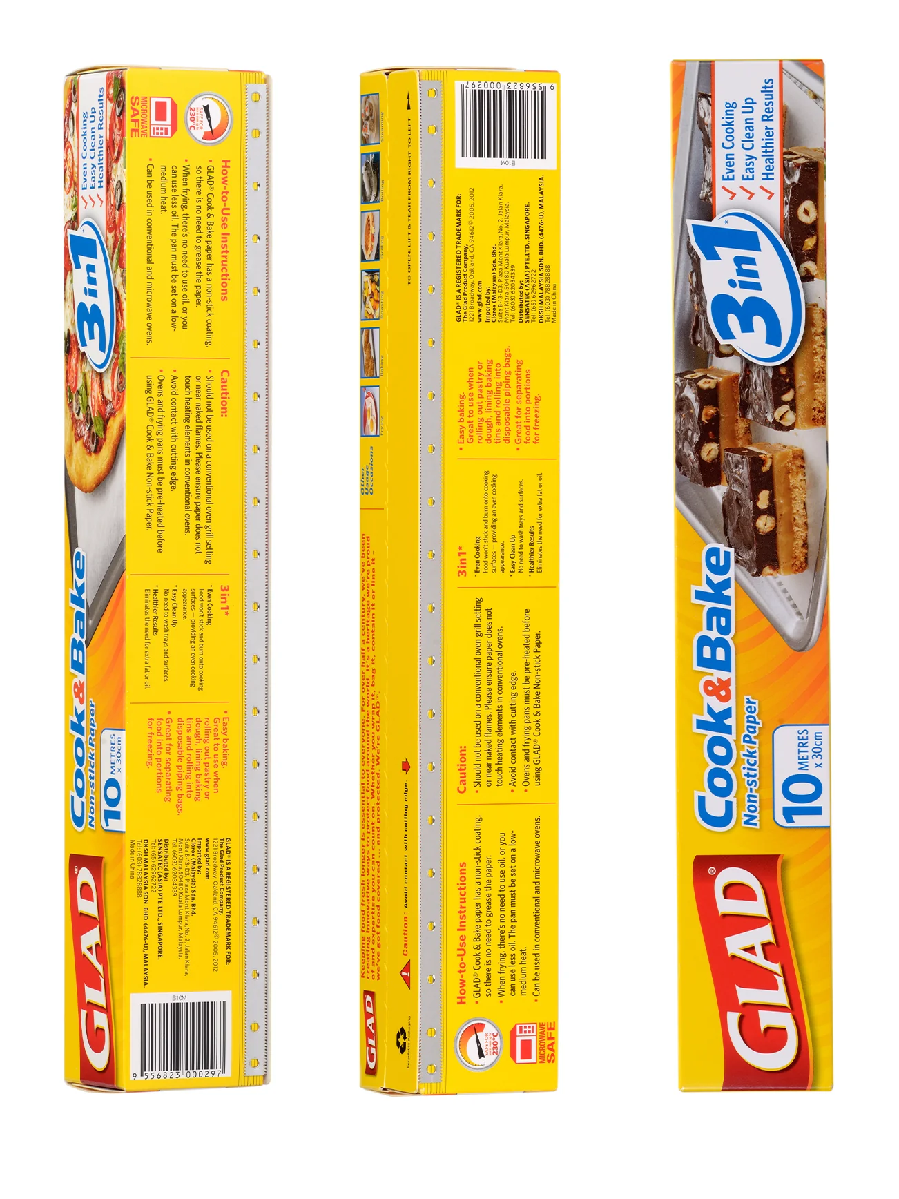 GLAD COOK & BAKE PAPER 10MX30CM - Image 2