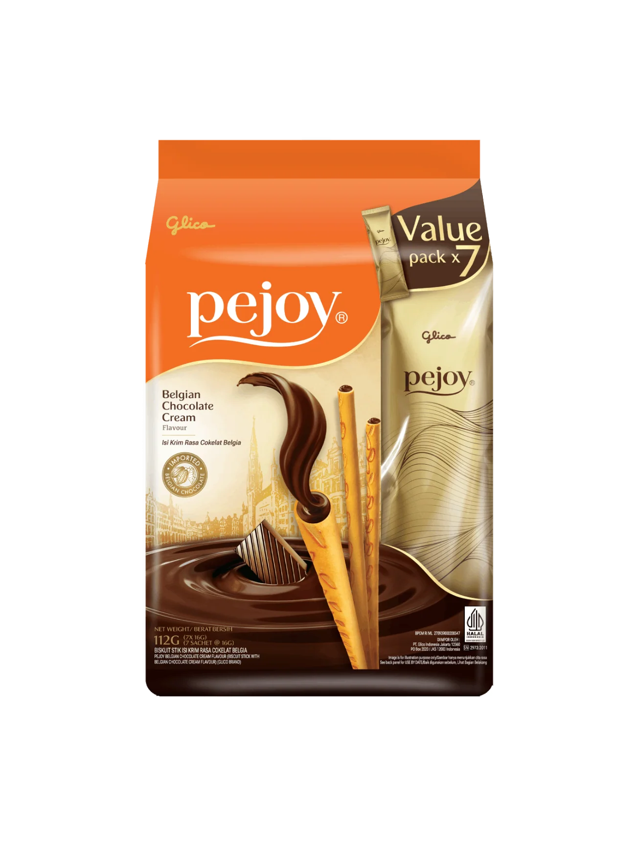 GLICO PEJOY FAMILY PACK CHOCOLATE 112G