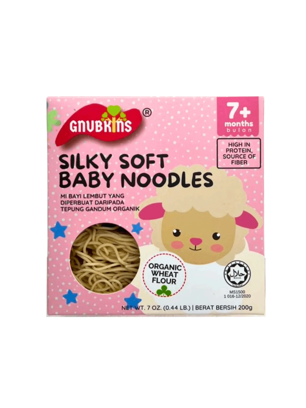 GNUBKINS SILKY SOFT BABY NOODLES 200G