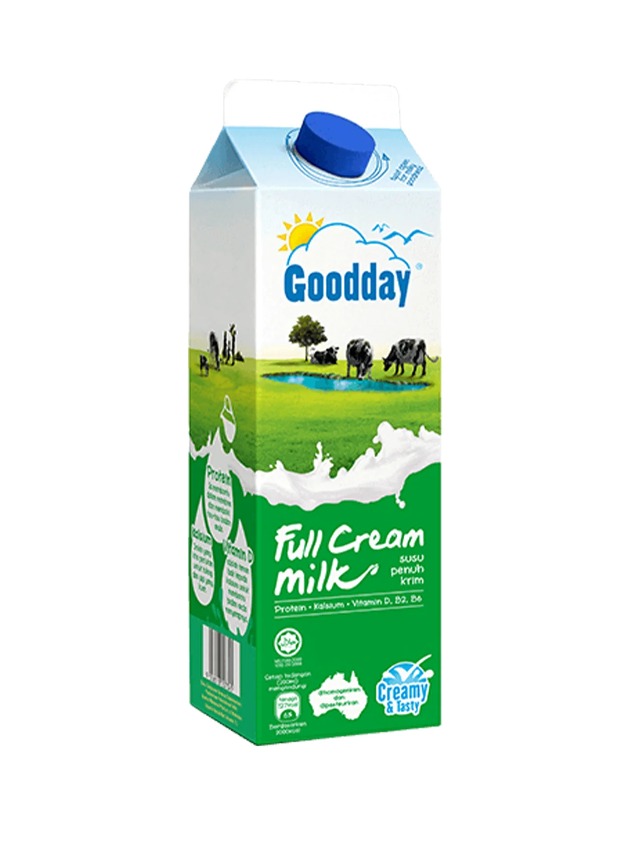 GOODDAY FULL CREAM MILK 1L