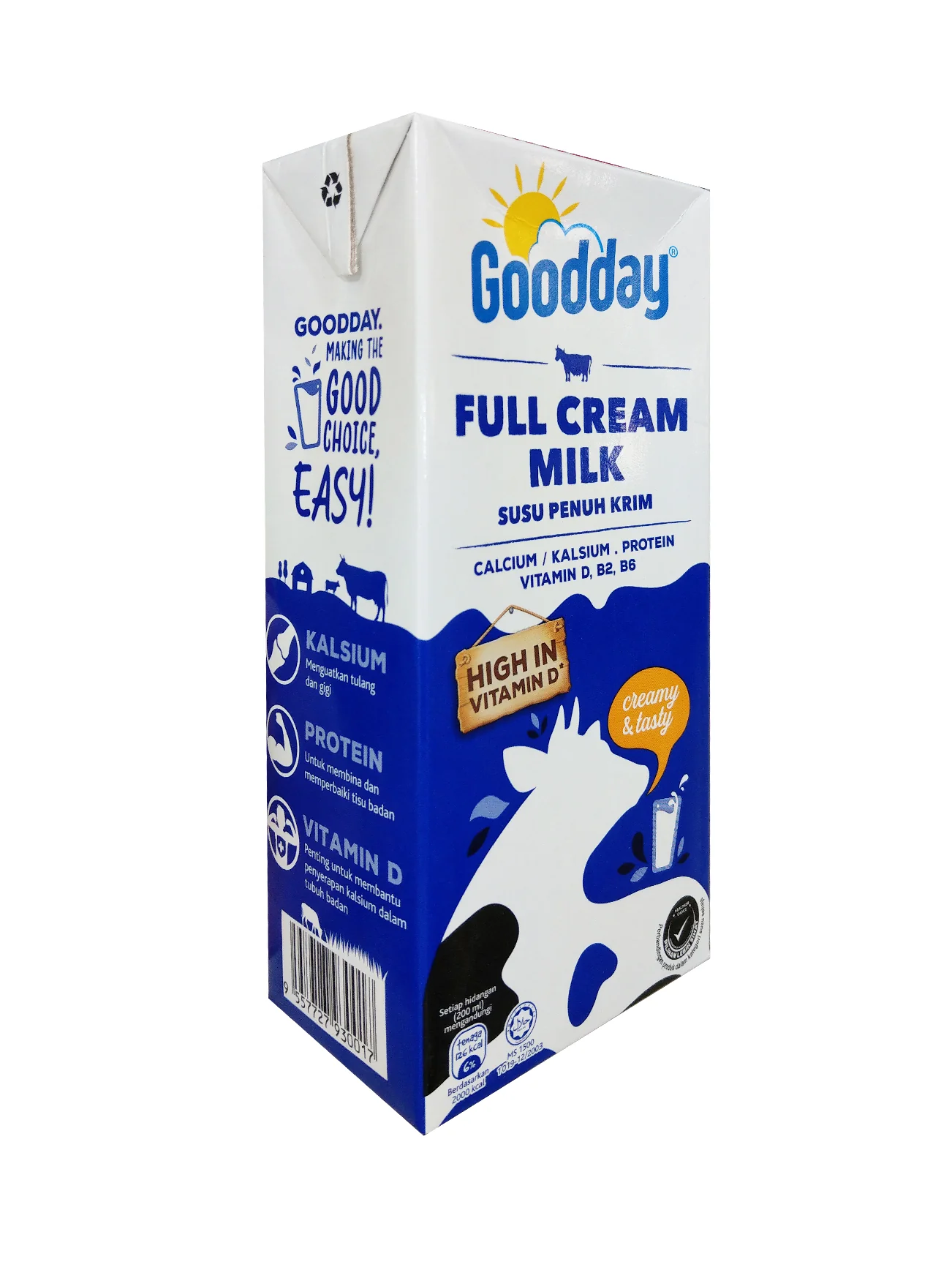GOODDAY UHT FULL CREAM 1L - Image 2