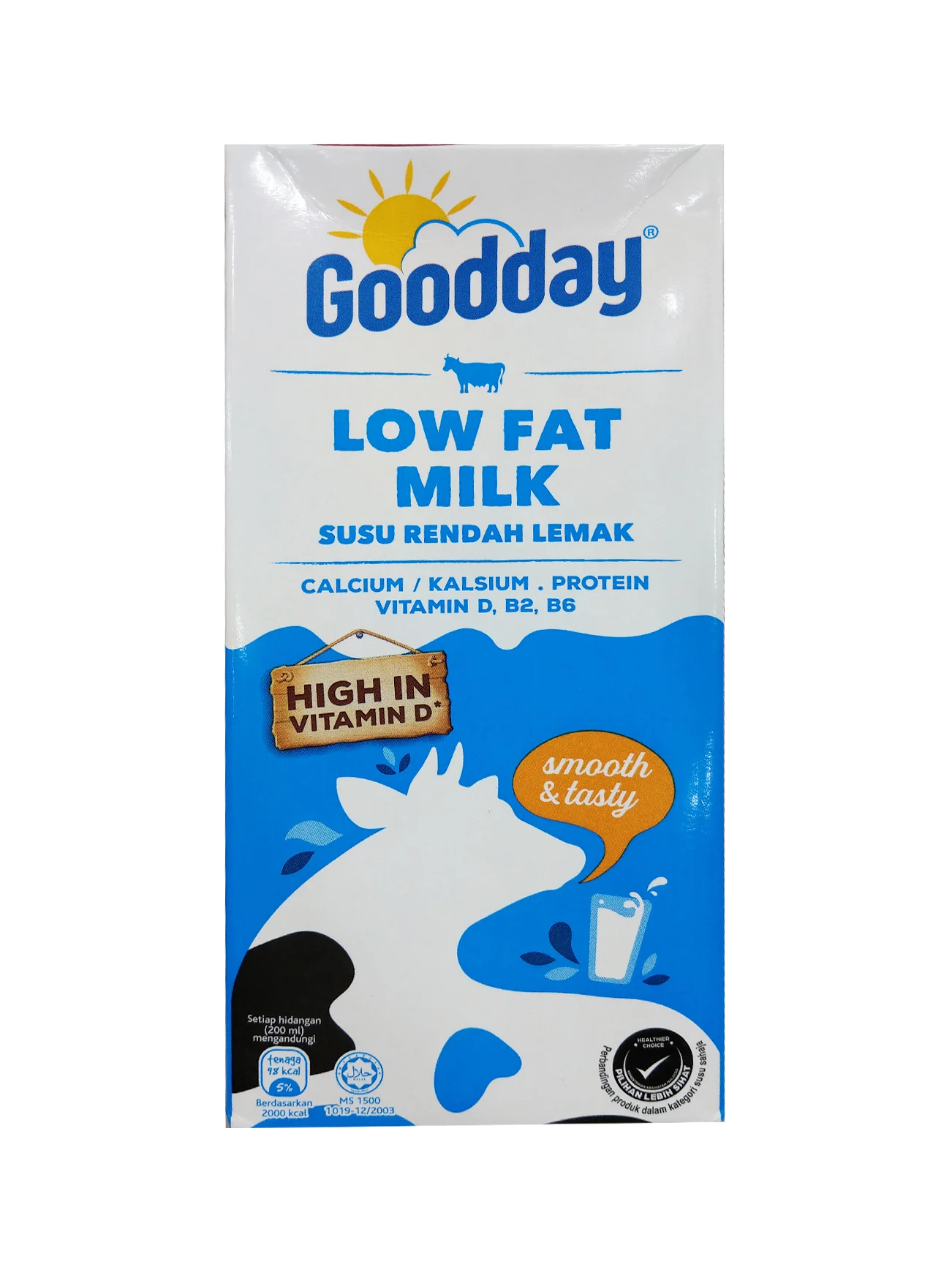 GOODDAY UHT LOW FAT 1L - Image 2