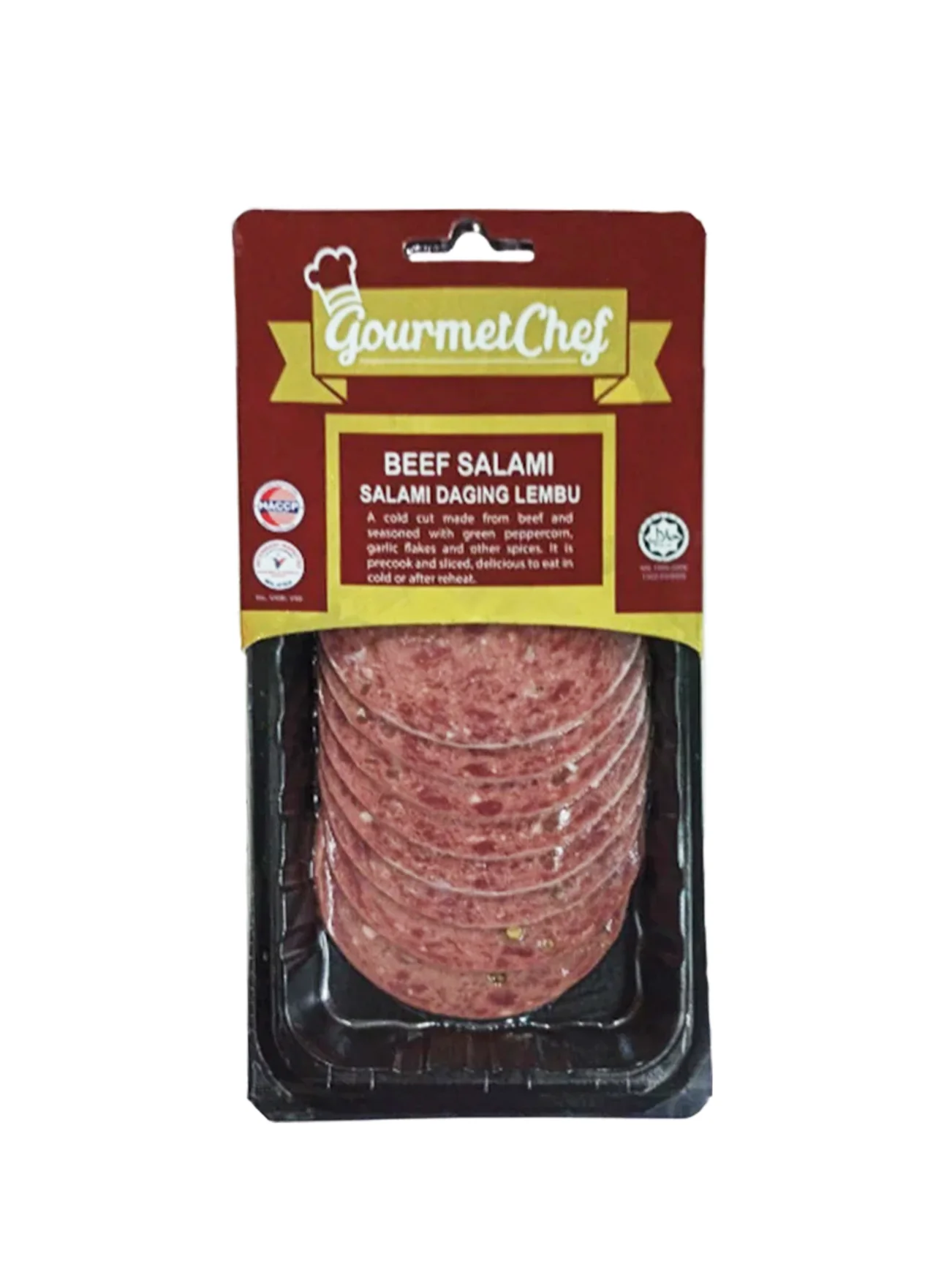 GOURMET CHEF BEEF SALAMI 150G