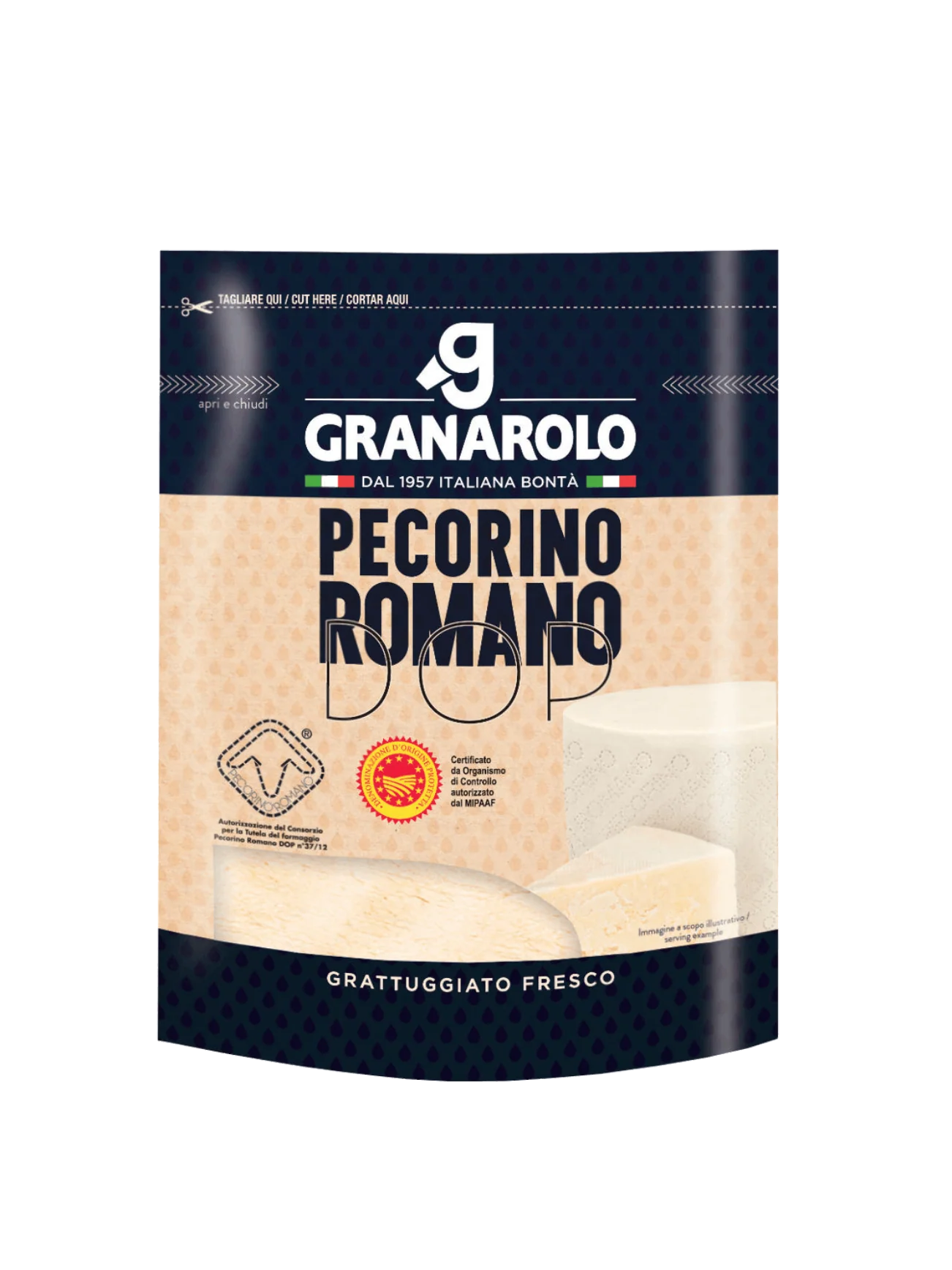 GRANAROLO PECORINO ROMANO PDO GRATED 70G