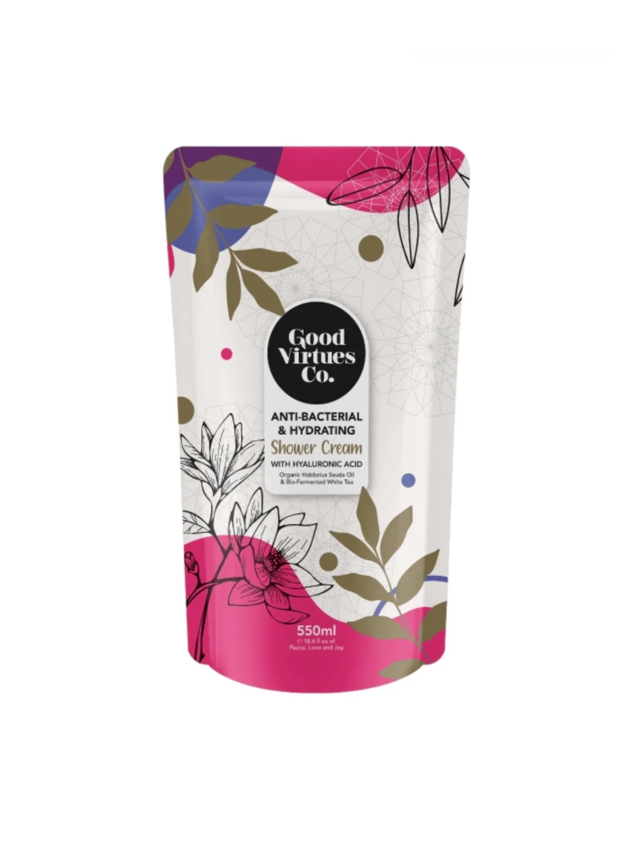 GVC ANTI-BAC & HYDRATING SHOWER CRM RFL 550ML