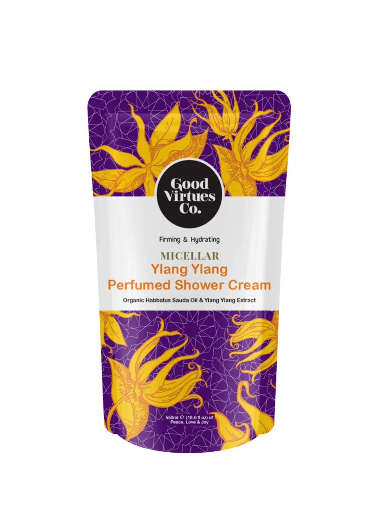 GVC MCLR YLANG YLANG PERF SHW CRM REFILL 550ML