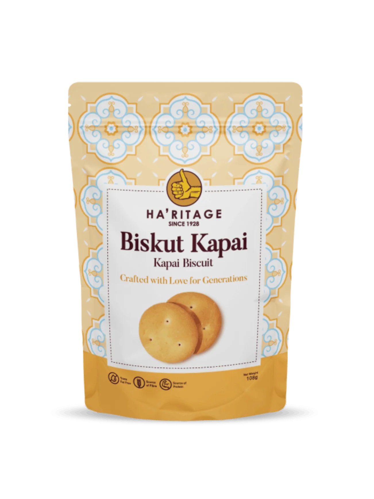 HA'RITAGE BISKUT KAPAI 108G - Image 2