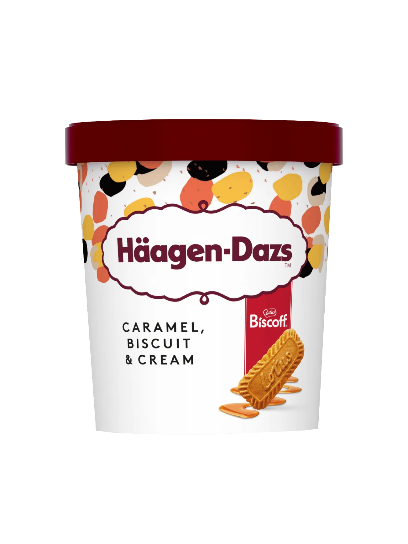 HAAGEN-DAZS CARAMEL BISCUIT&CREAM 473ML