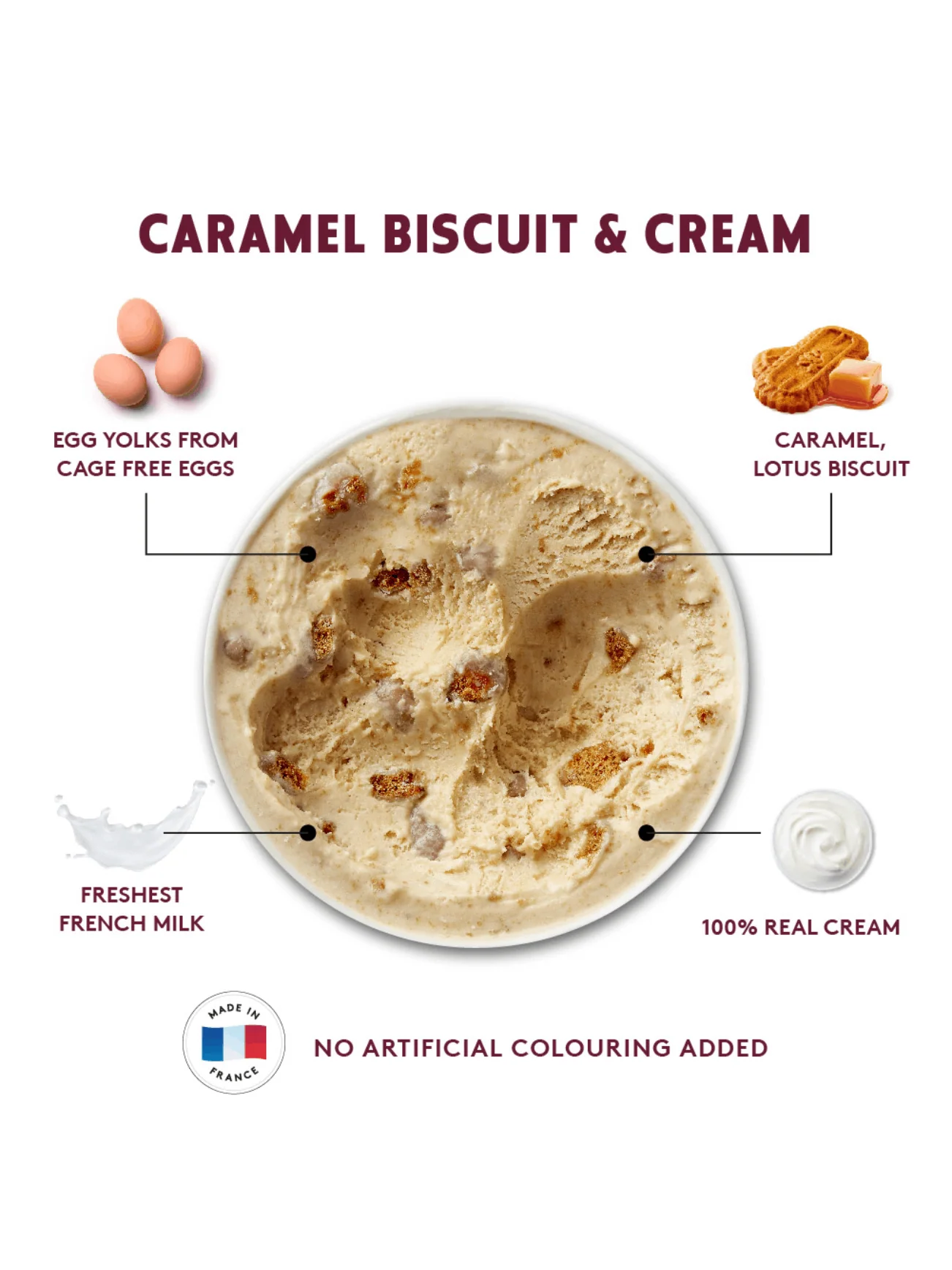 HAAGEN-DAZS CARAMEL BISCUIT&CREAM 473ML - Image 3