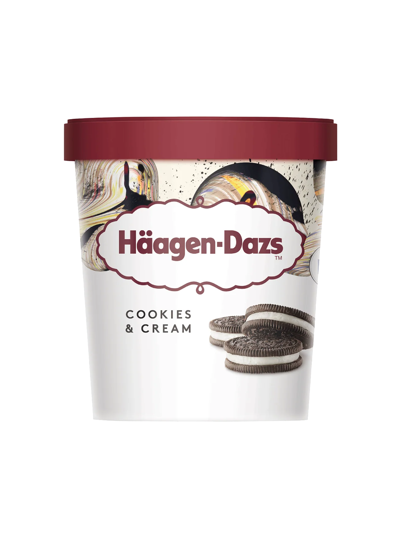 HAAGEN-DAZS COOKIES&CREAM 473ML