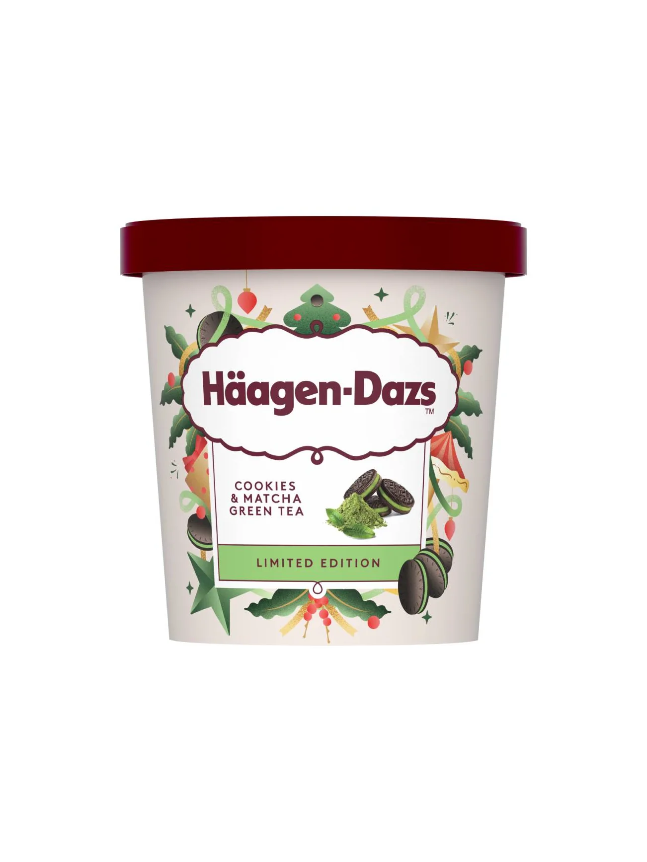 HAAGEN-DAZS COOKIES & MATCHA GREEN TEA 420ML