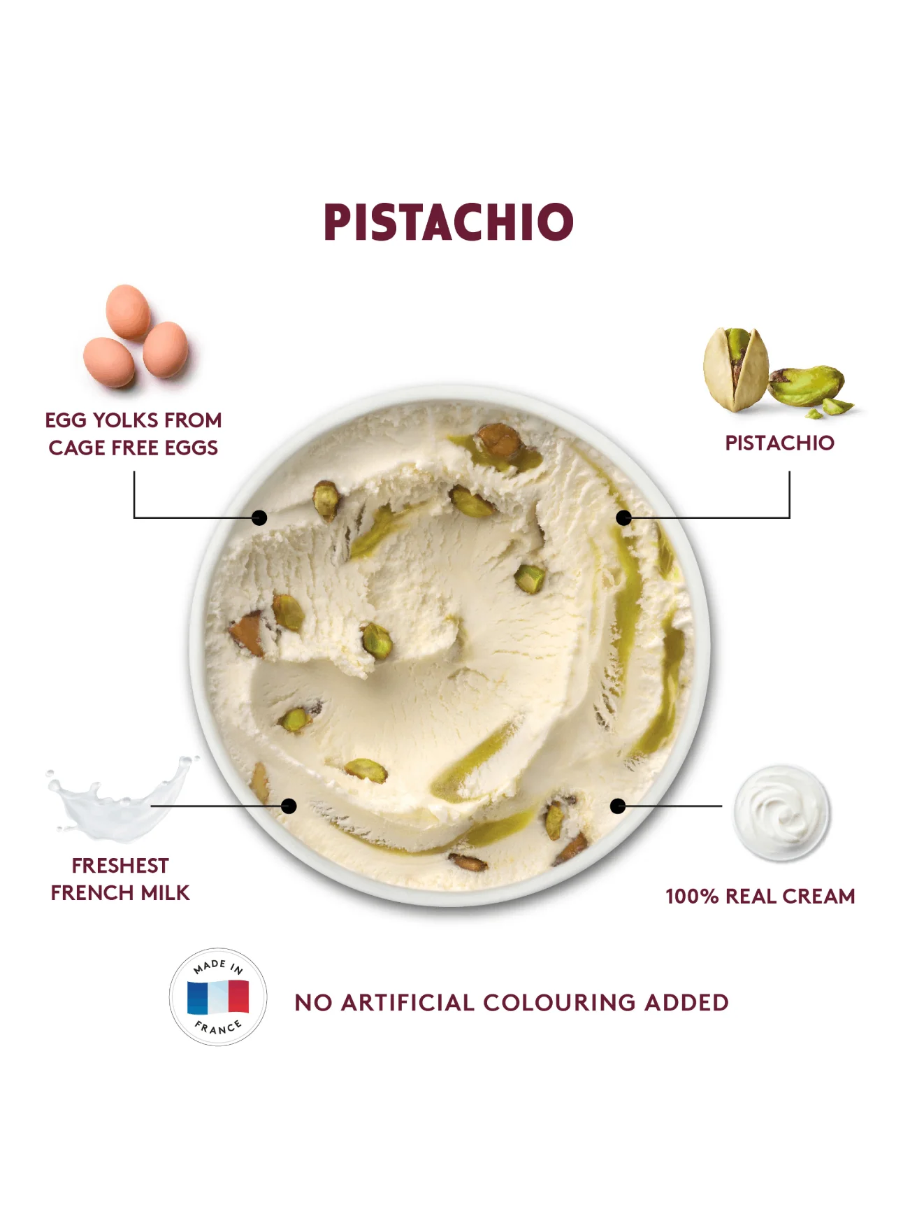 HAAGEN DAZS PISTACHIO & CREAM 420ML - Image 3
