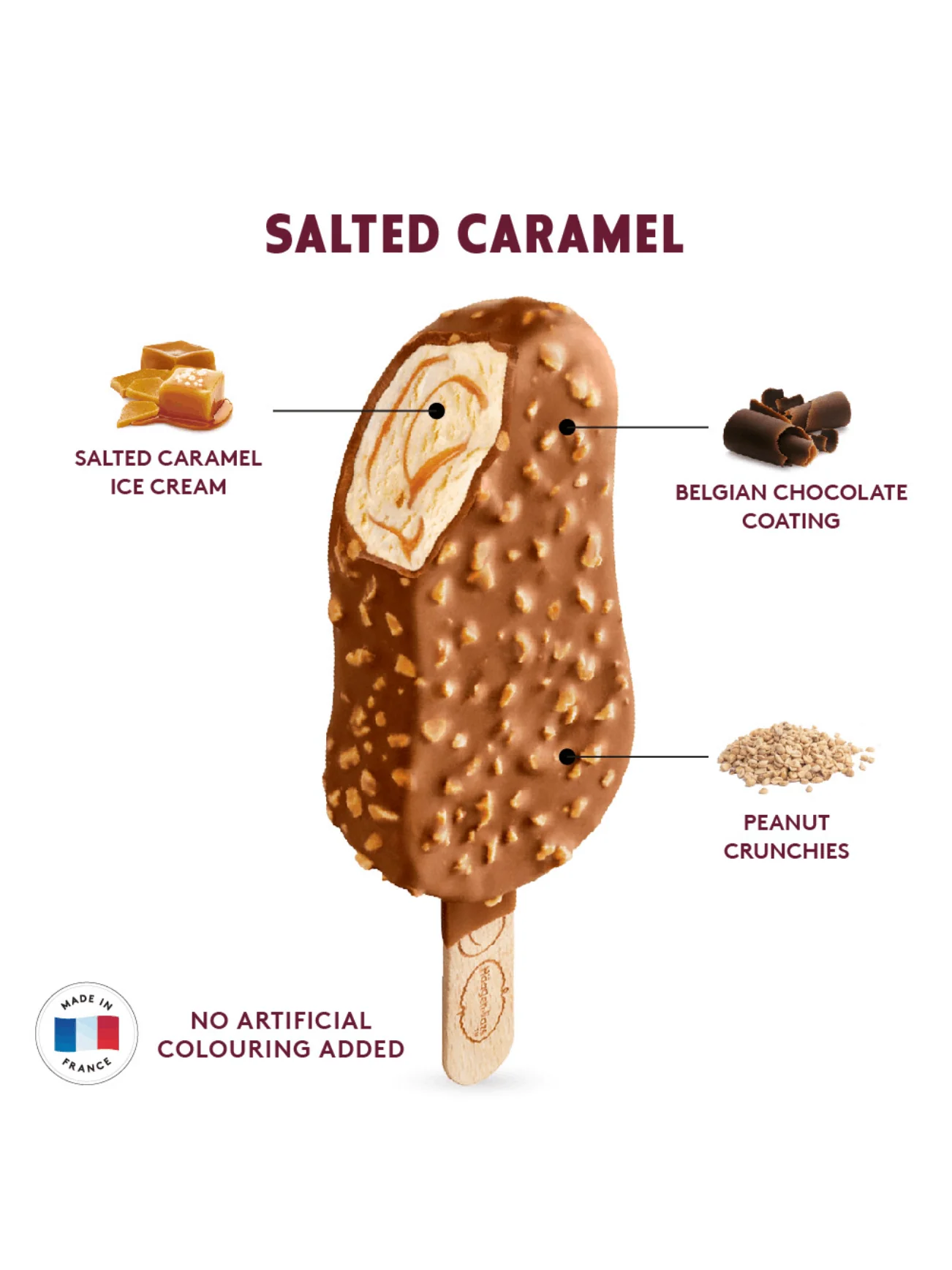 HAAGEN-DAZS SALTED CARAMEL 80ML - Image 3