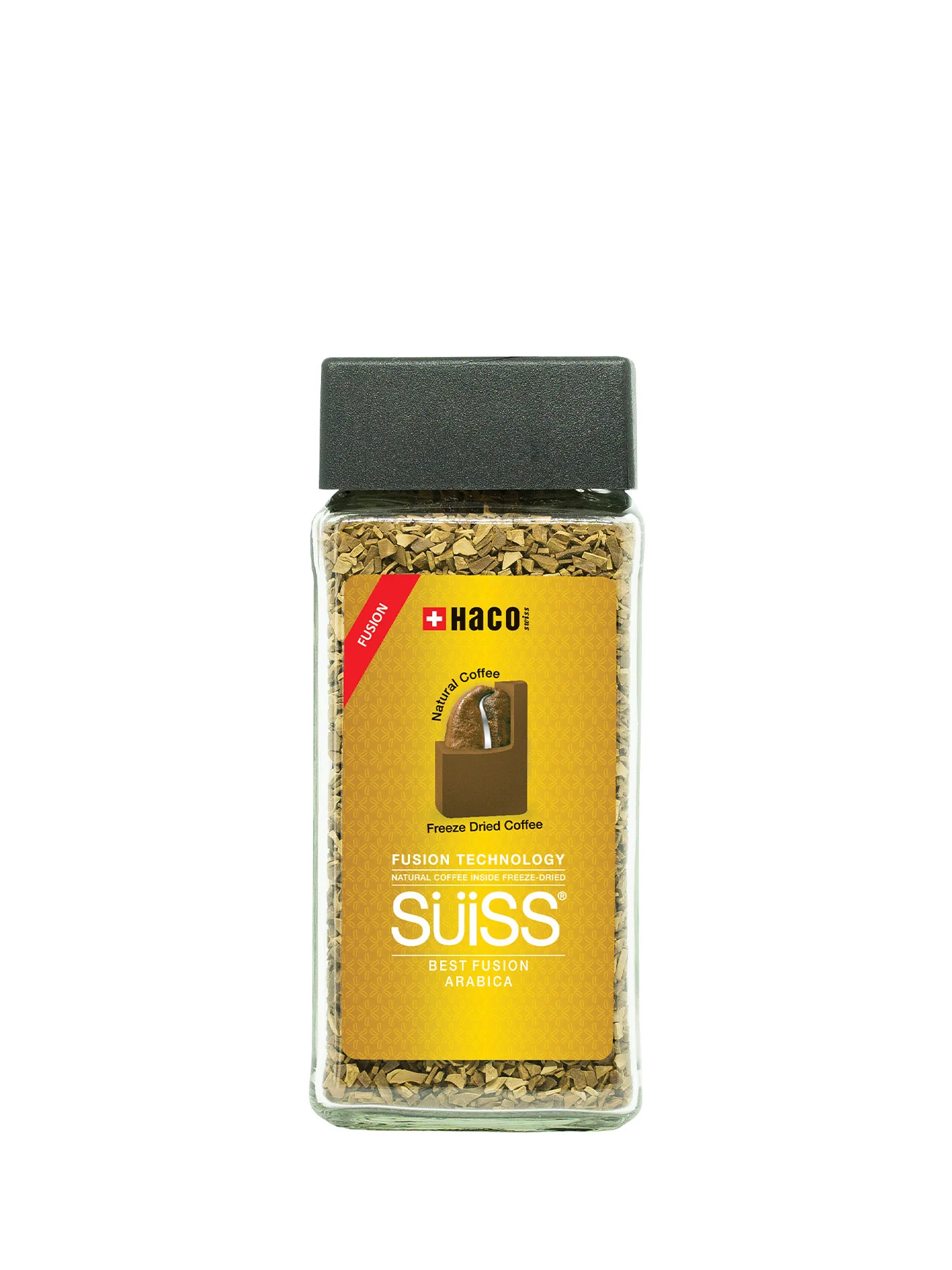HACO SUISS FUSION ARABICA 100G - Image 2