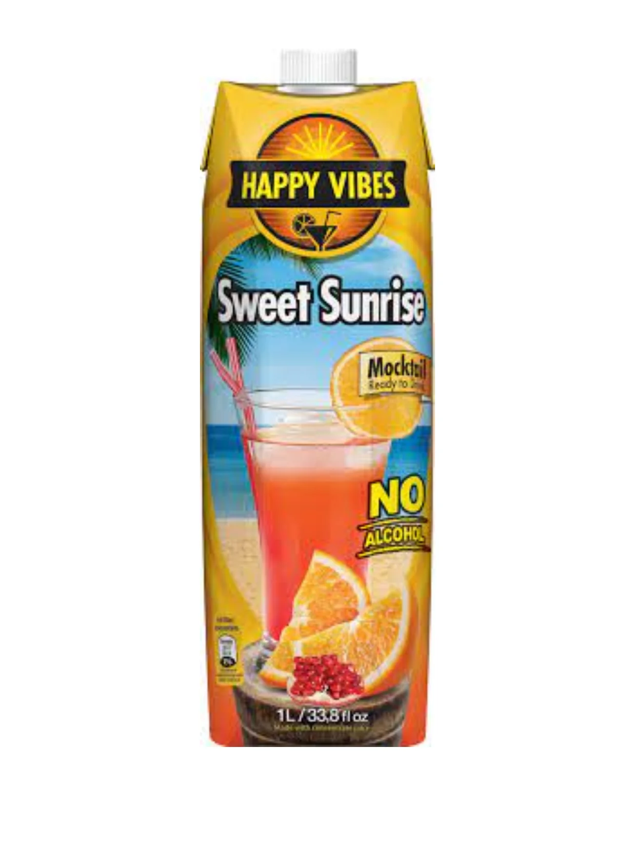 HAPPY VIBES MOCKTAILS SWEET SUNRISE 1L