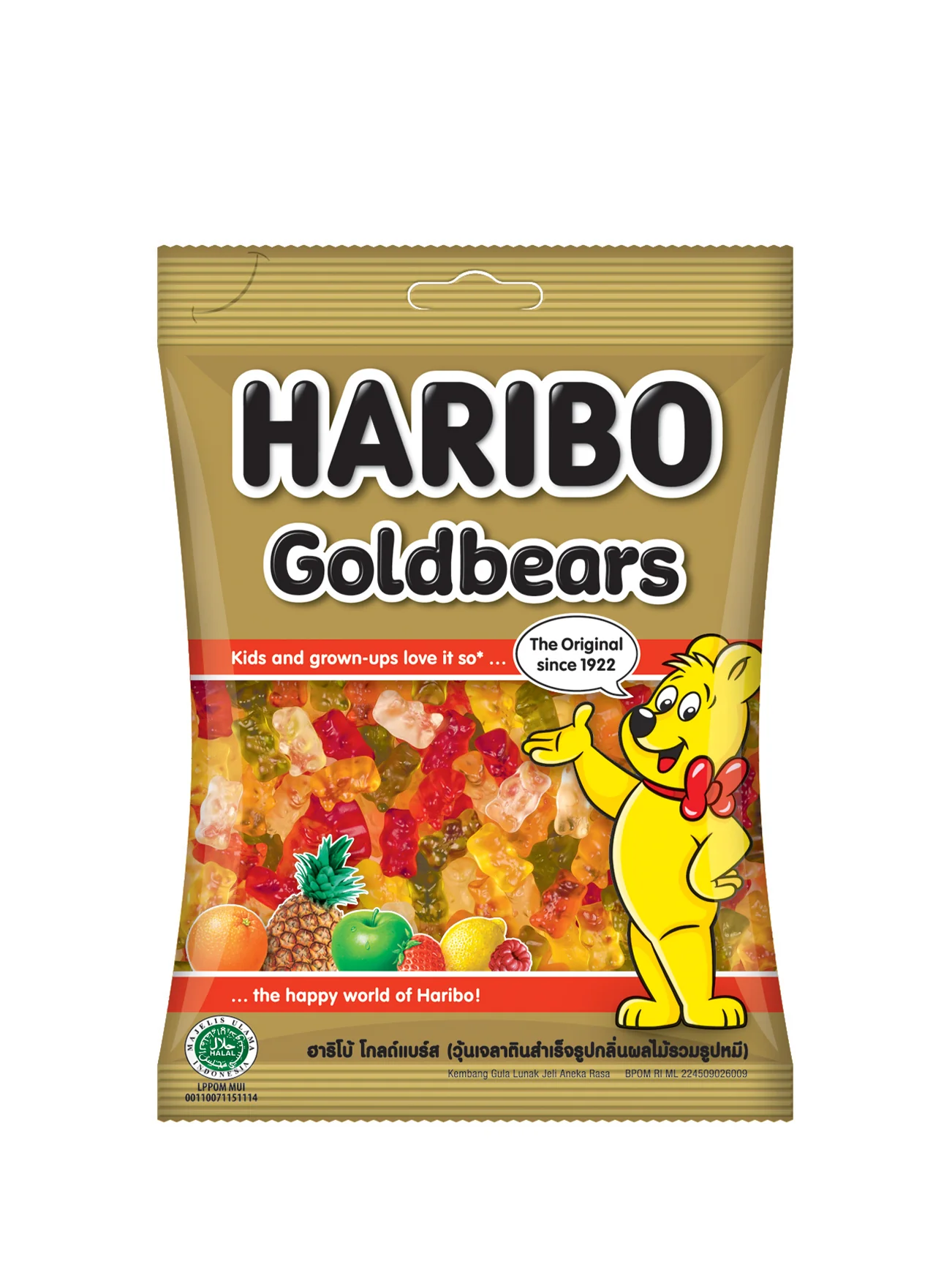 HARIBO GUMMY GOLD BEARS 160G - Image 2