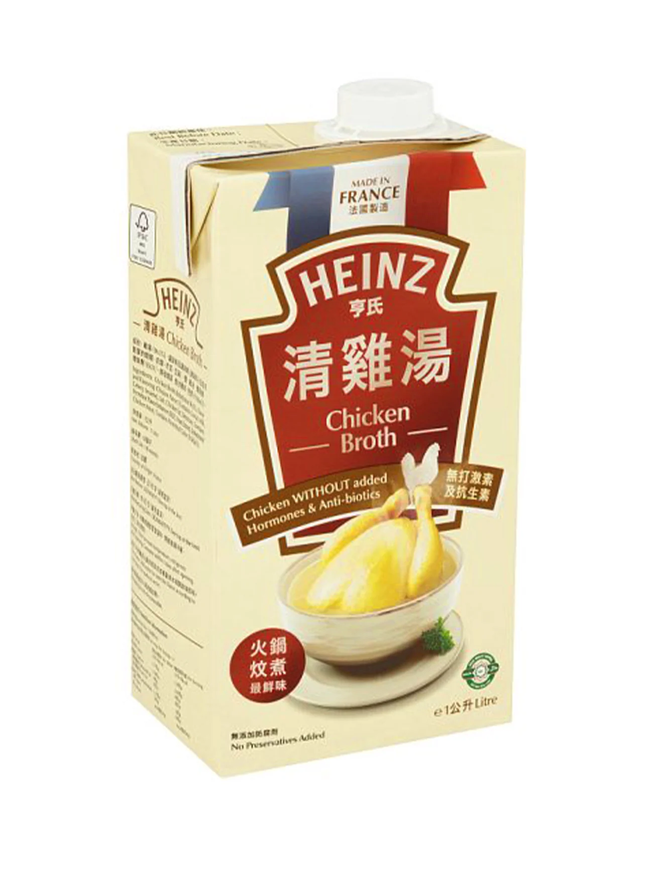 HEINZ CHICKEN BROTH 1L