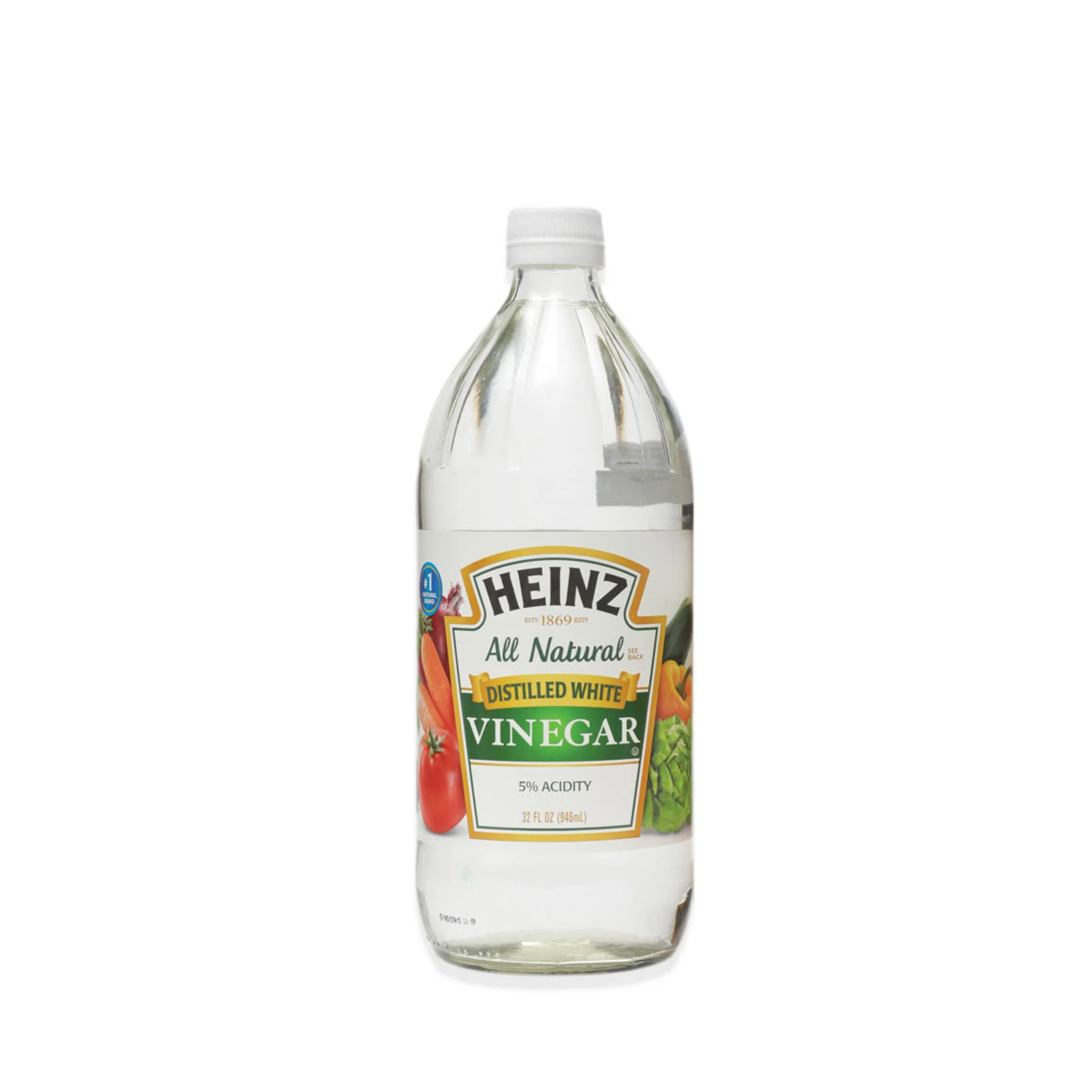 HEINZ DISTILLED WHITE VINEGAR 32OZ HALAL - Image 2