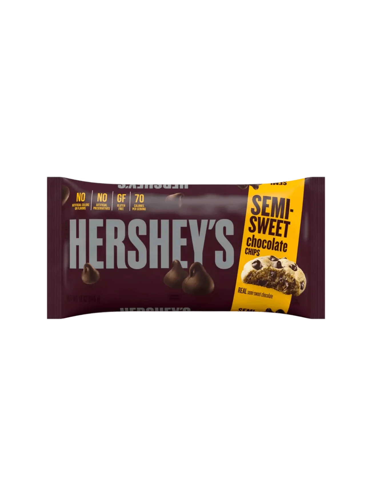 HERSHEY'S BAKING CHIPS SEMI SWEET 285G