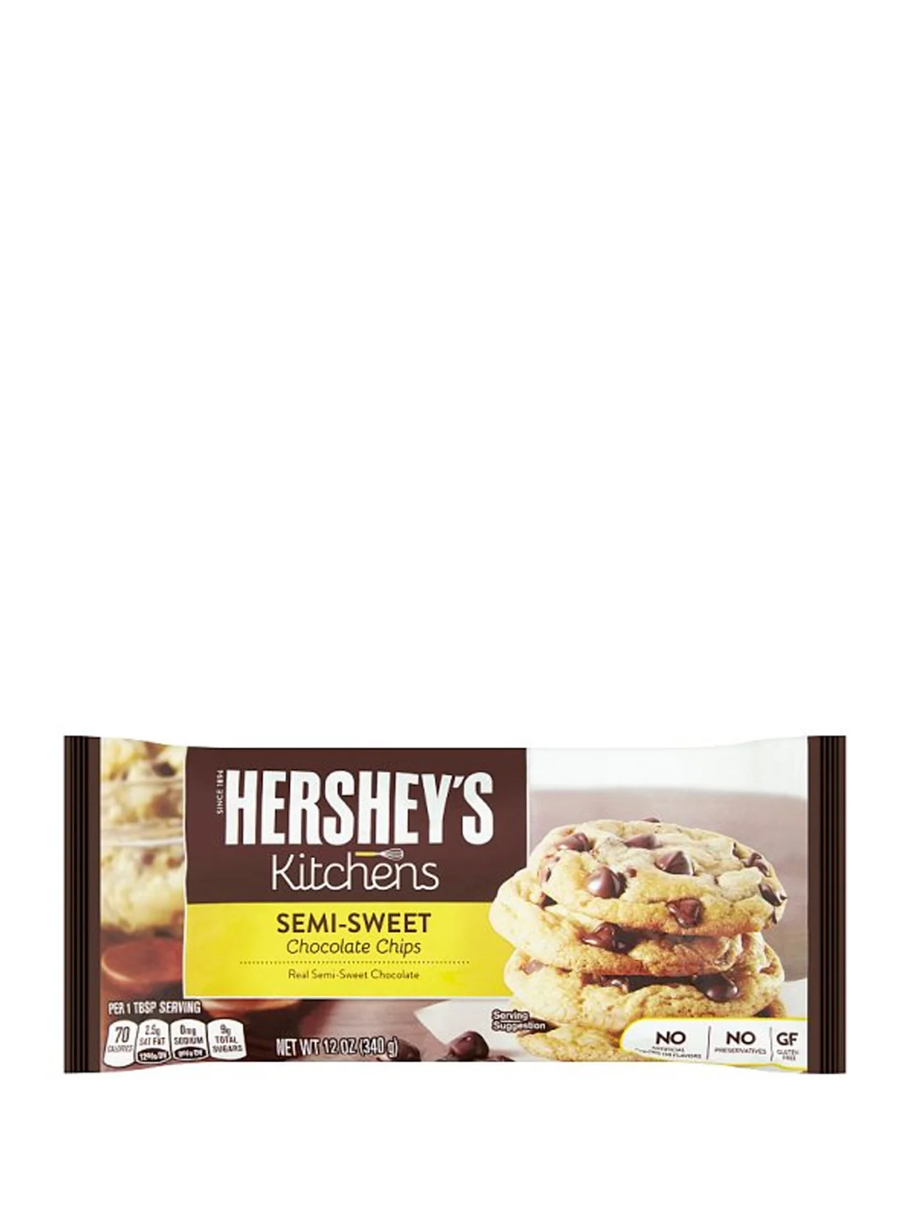 HERSHEY'S BAKING CHIPS SEMI SWEET 285G - Image 3
