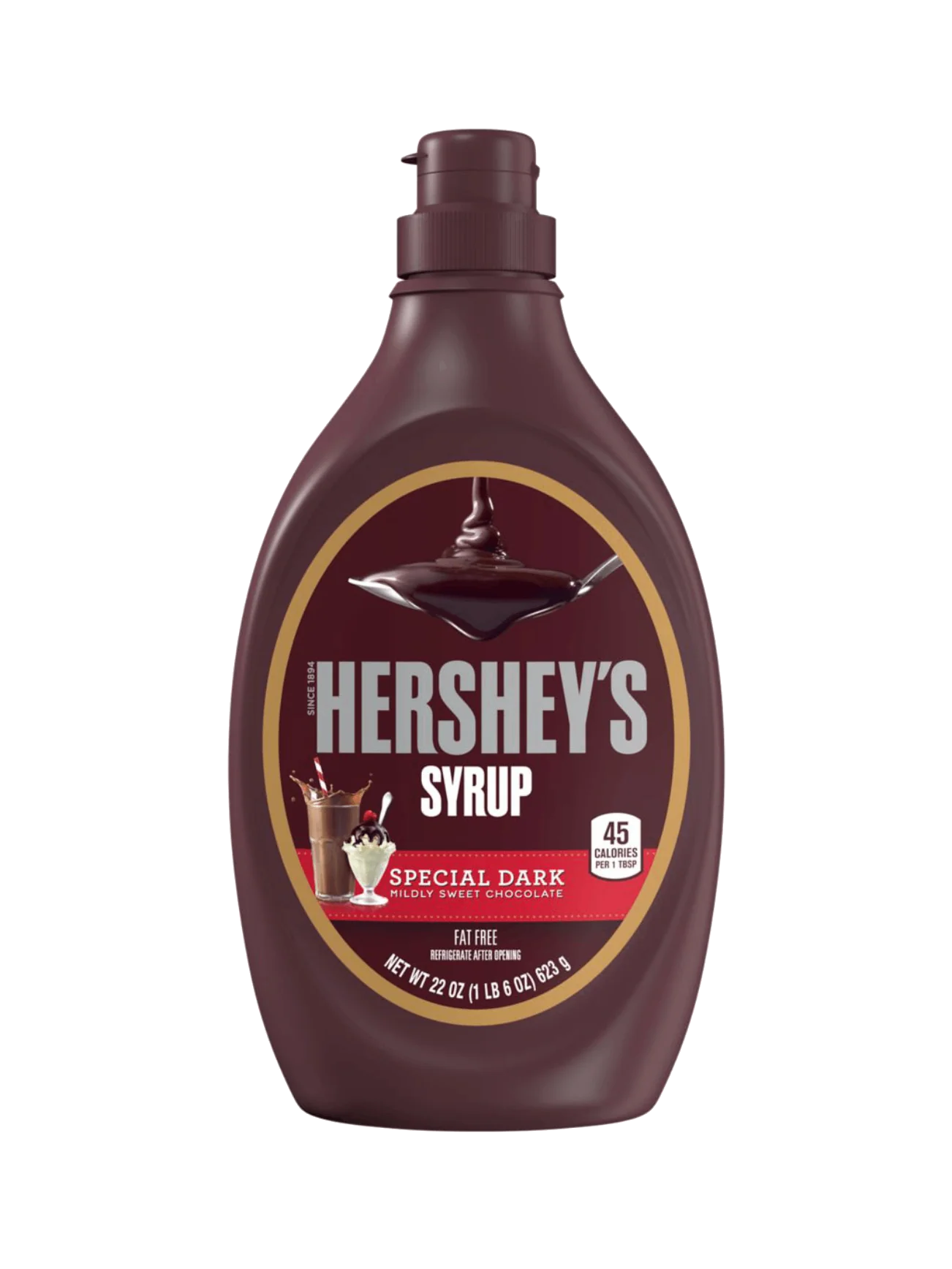HERSHEY'S SPECIAL DARK SYRUP 22OZ