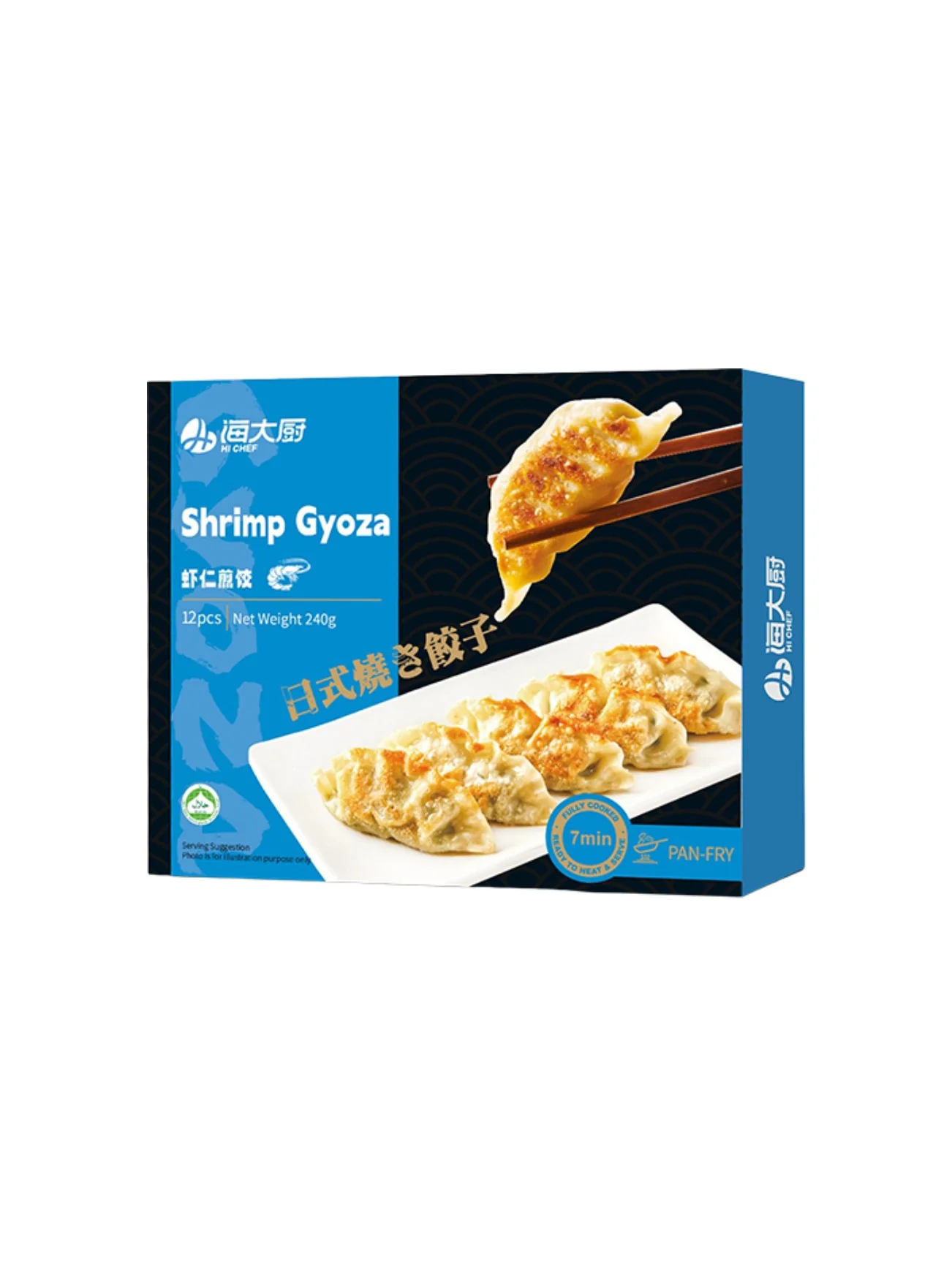 HI-CHEF SHRIMP GYOZA 240G