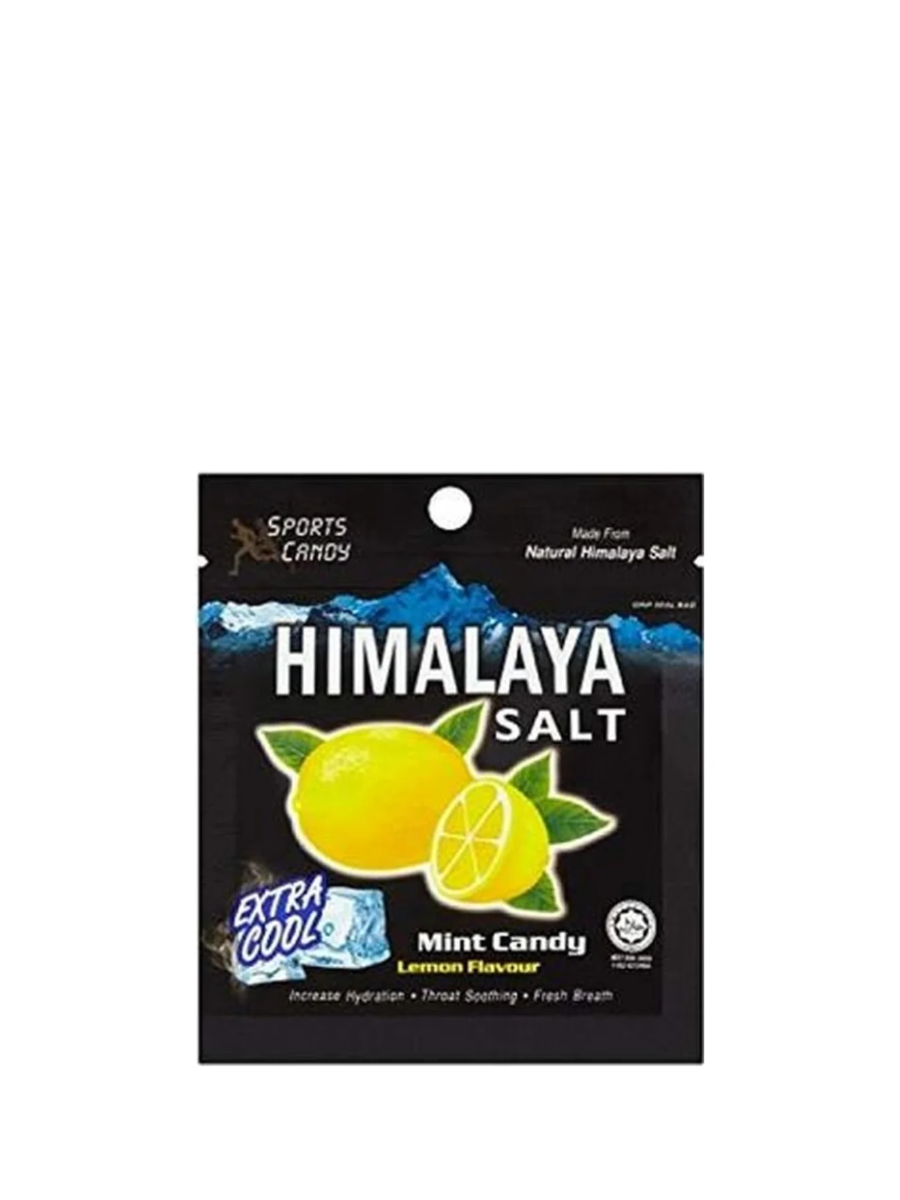 HIMALAYA SALT SPORTS CANDY EXTRA COOL LEMON 15G