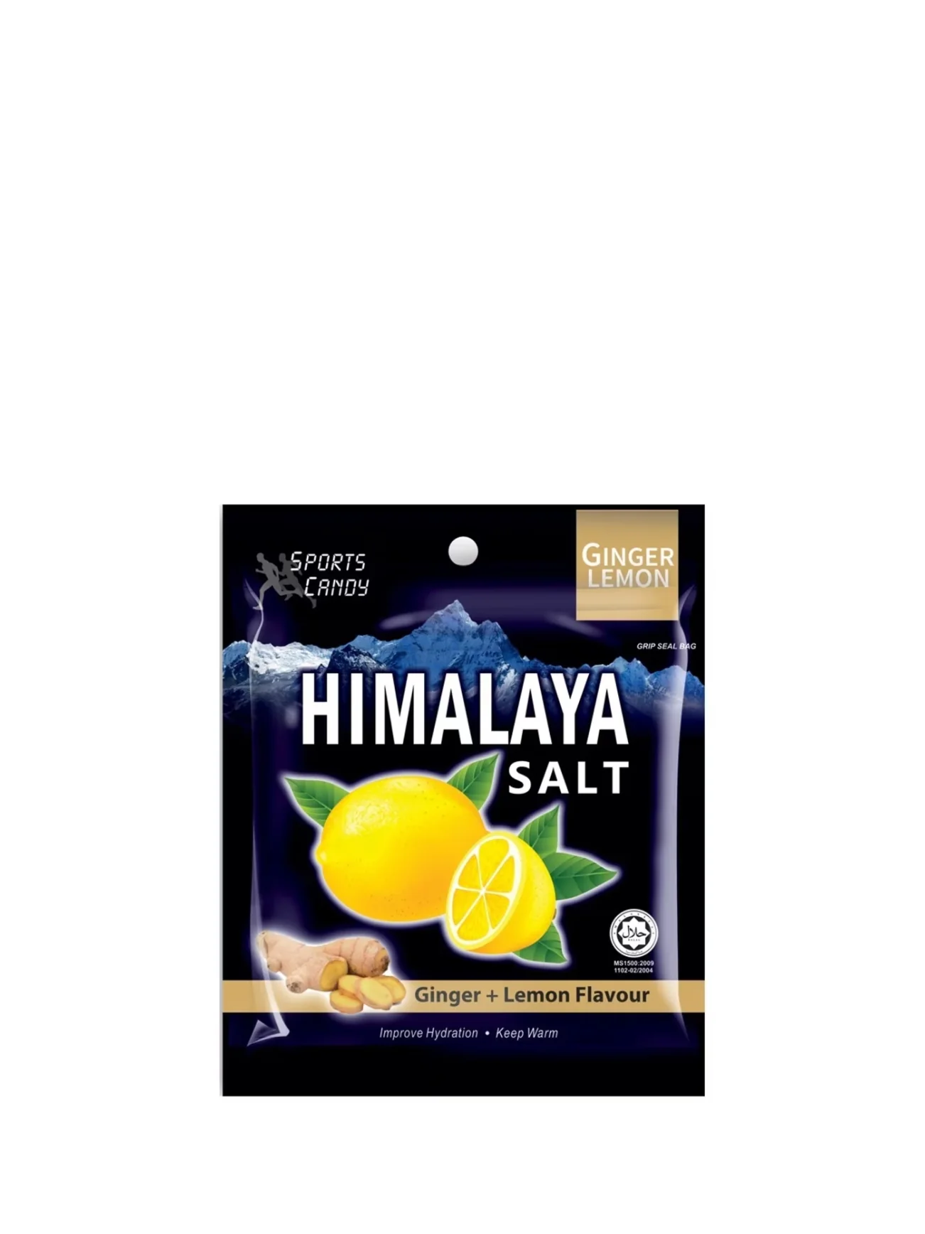 HIMALAYA SALT SPORTS CANDY GINGER 15G