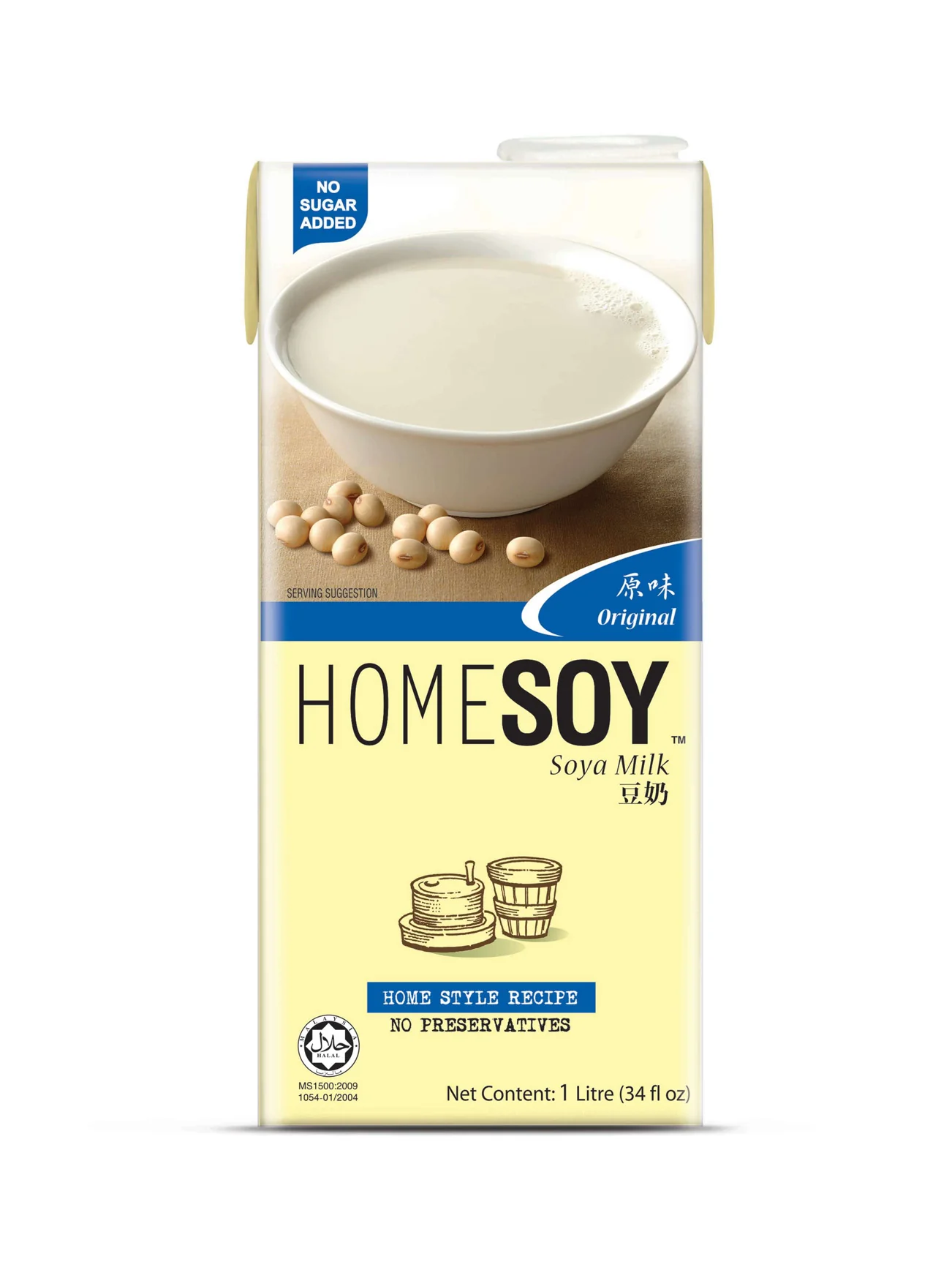 HOMESOY NO SUGAR ADDED 1L - Image 3
