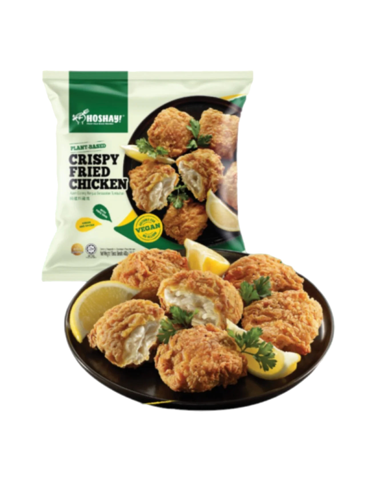 HOSHAY PLANT BASED CRISPY FRIED CHICKEN 400GM