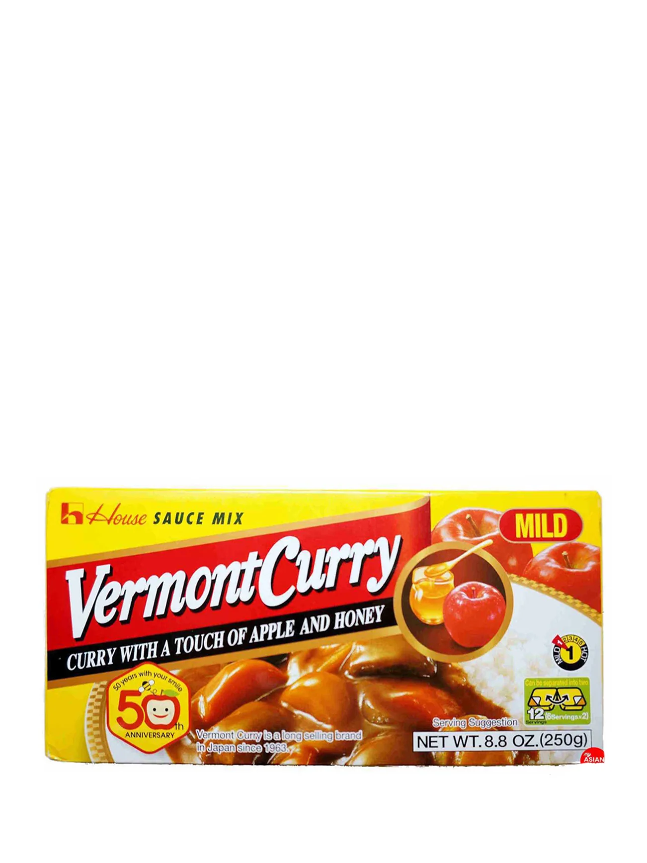 HOUSE VERMONT CURRY MILD 230G
