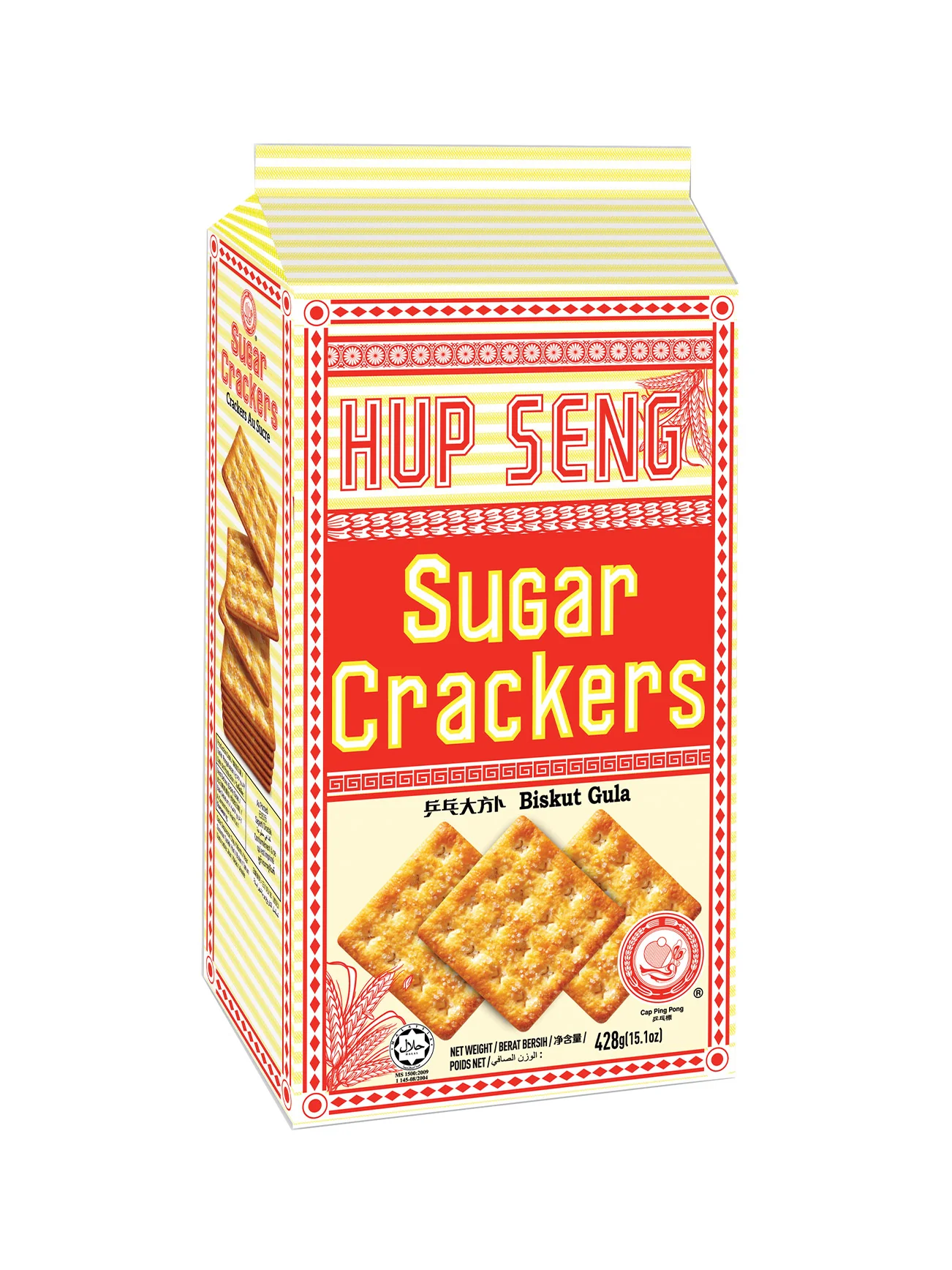 HUP SENG SUGAR CRACKER 428G