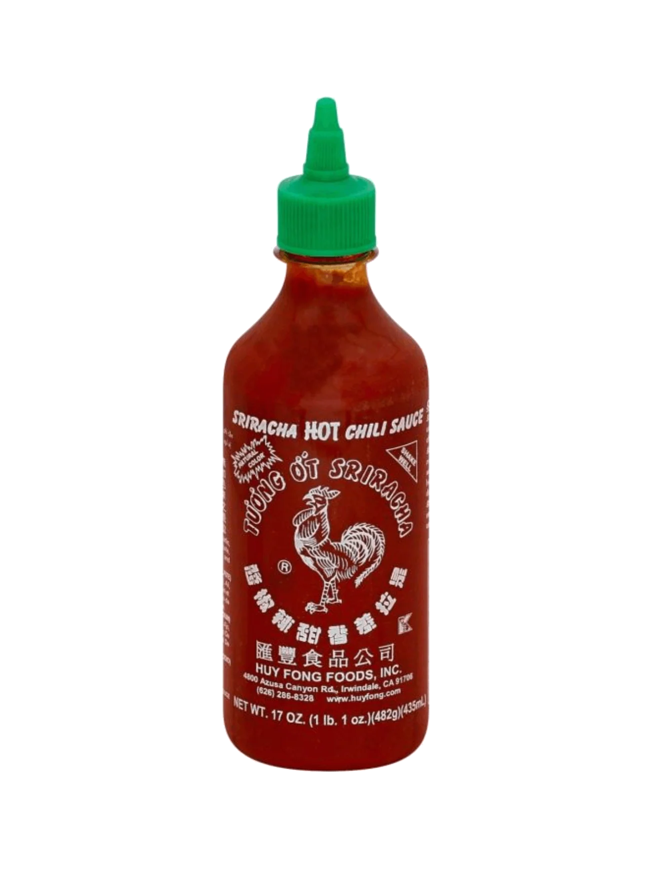 HUY FONG SRIRACHA HOT CHILI SAUCE 17OZ