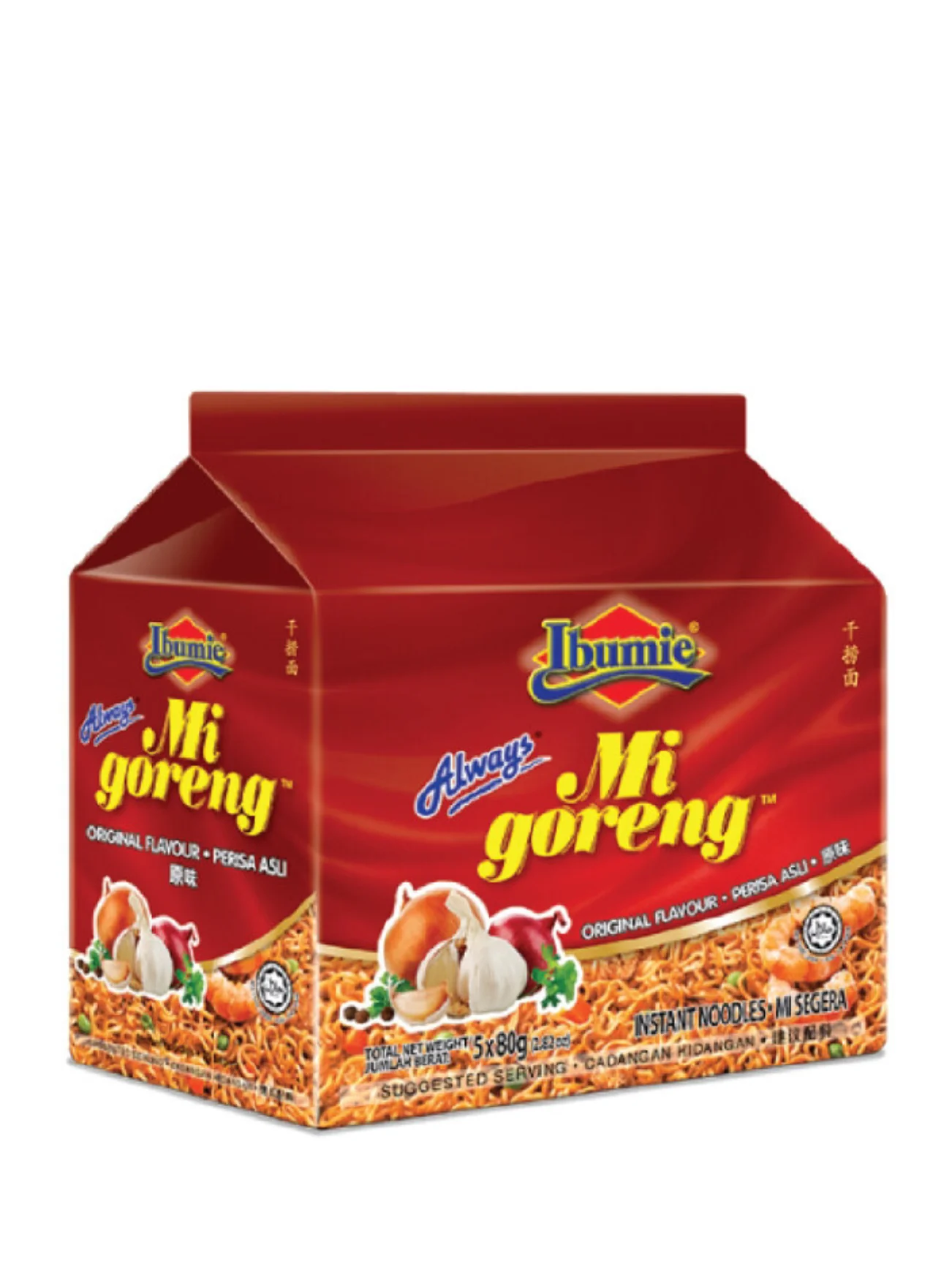 IBUMIE ALWAYS MI GORENG ASLI 5X80G