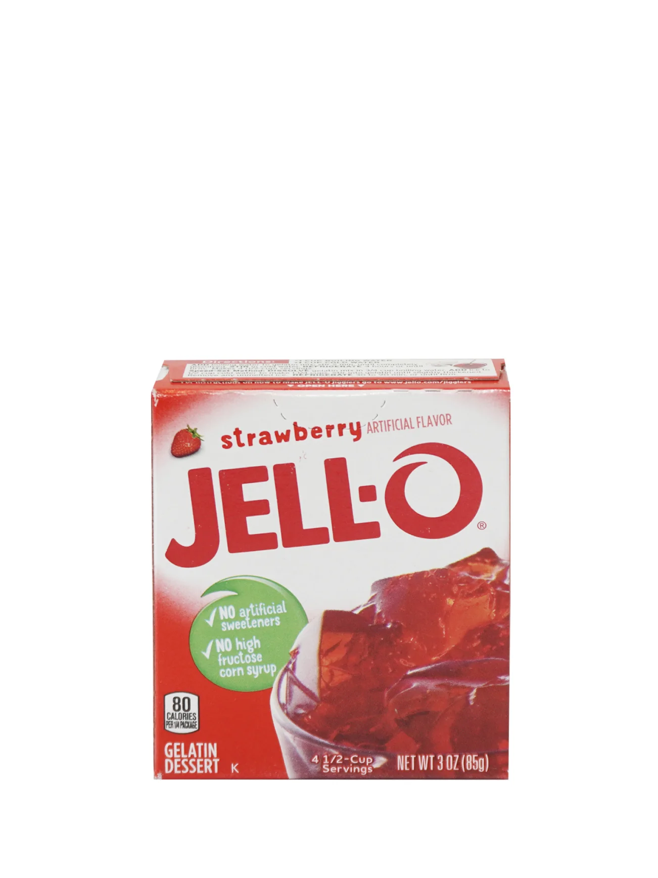 JELLO GELATIN STRAWBERRY 3OZ