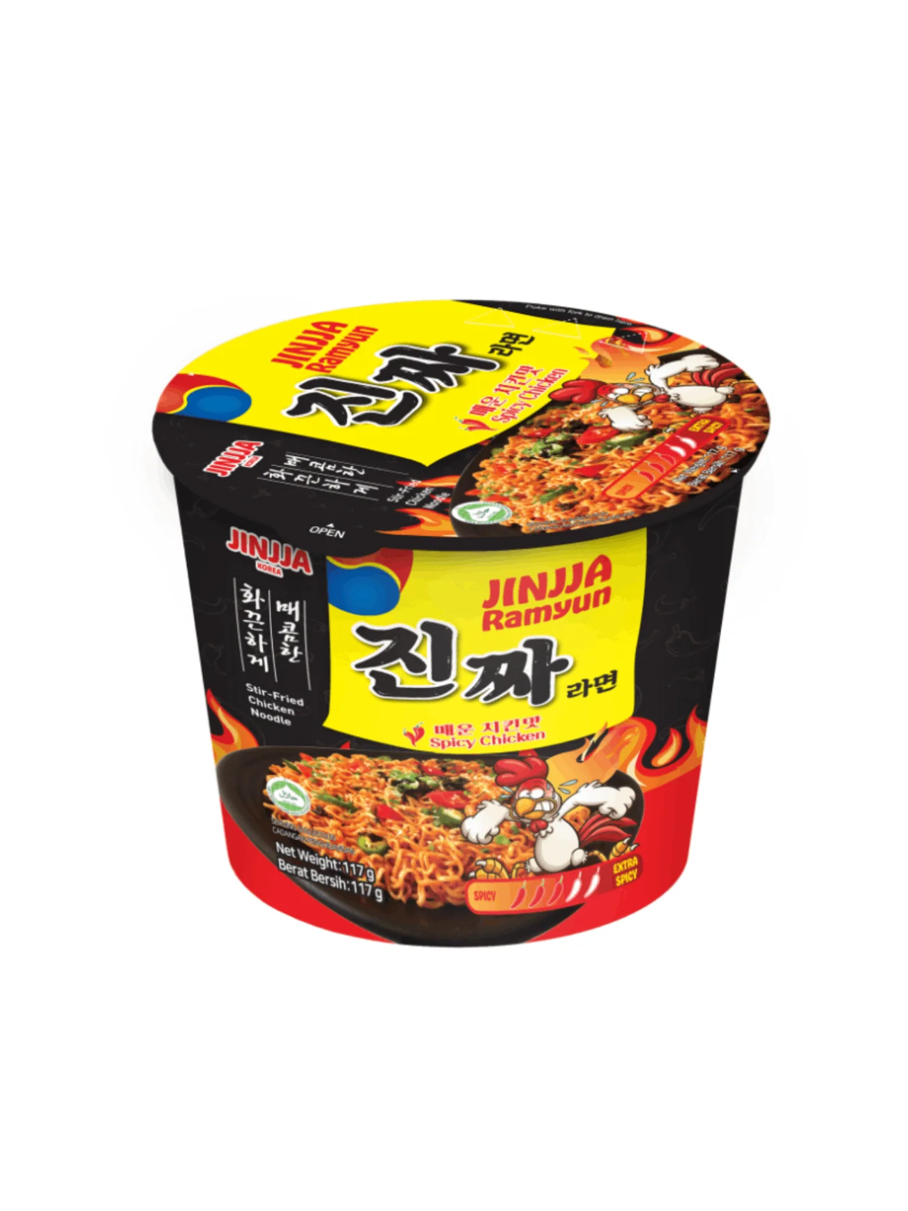 JINJJA RAMYUN SPICY CHICKEN BOWL 117G