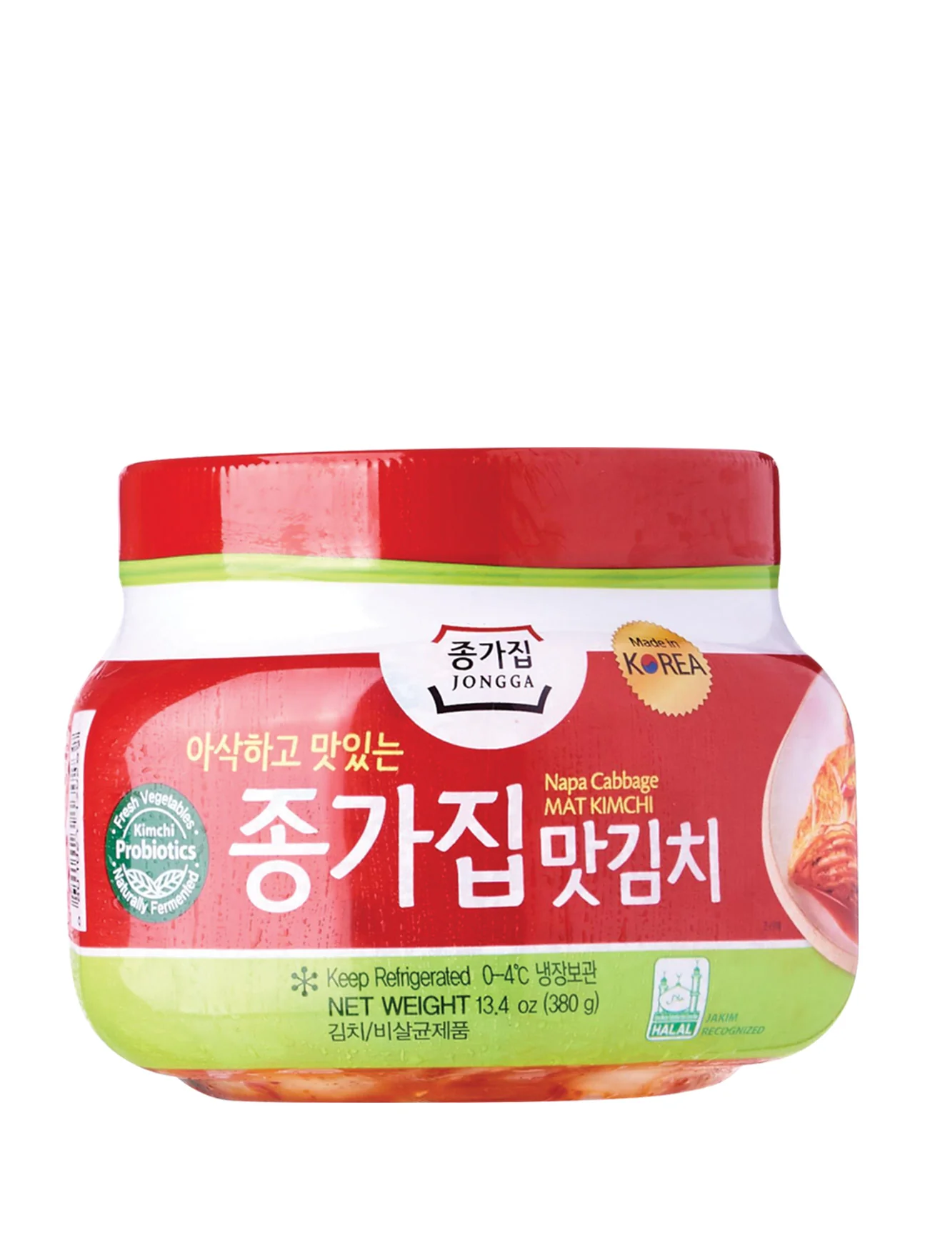 JONGGA MAT KIMCHI 380G - Image 2