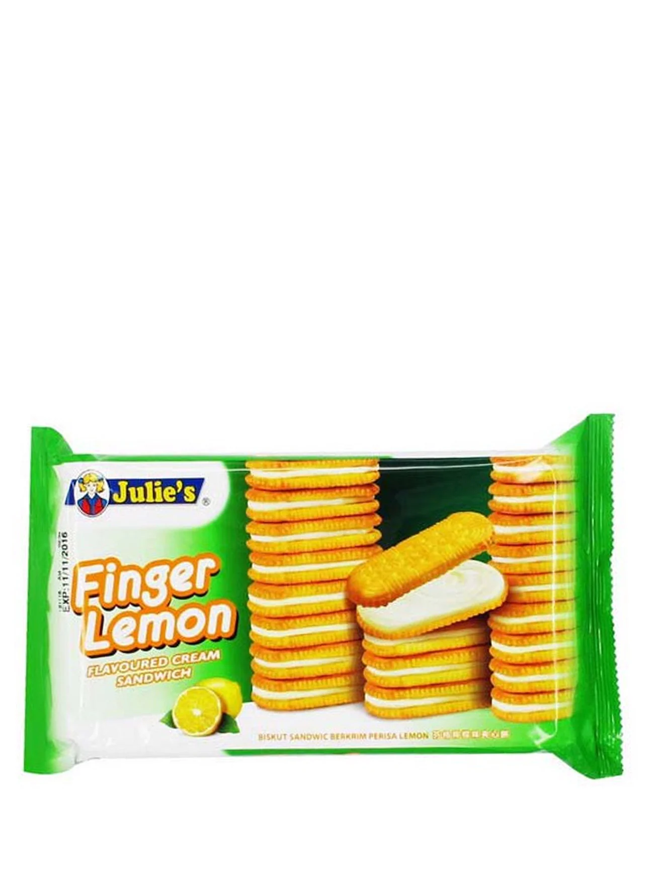 JULIE'S FINGER LEMON 110G