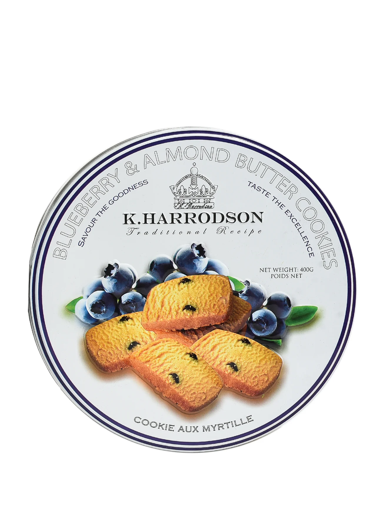 K.HARRODSON BUTTER COOKIES-BB&ALMOND 400G - Image 2