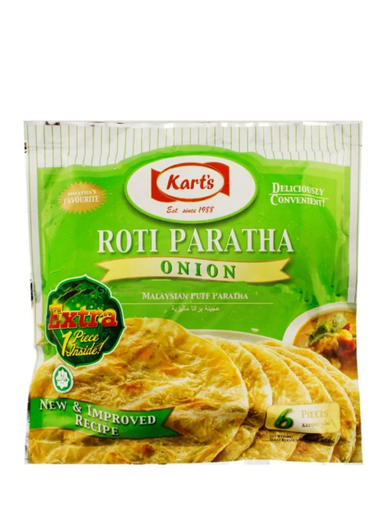 KARTS ROTI PARATHA ONION 400G