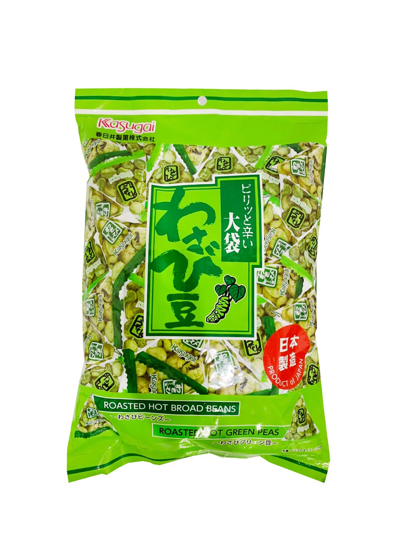 KASUGAI WASABI MAME BIG BAG 227G - Image 2