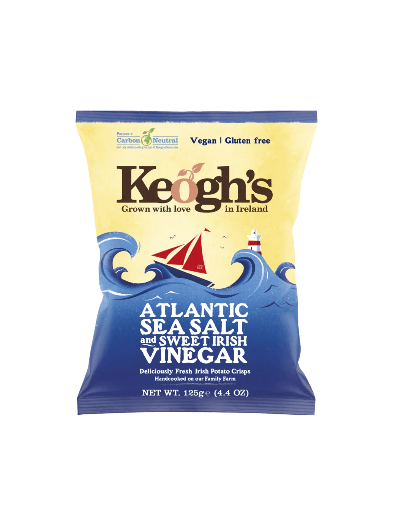 KEOGH'S ATLANTIC SEASALT & IRISH CIDER VINE 125G