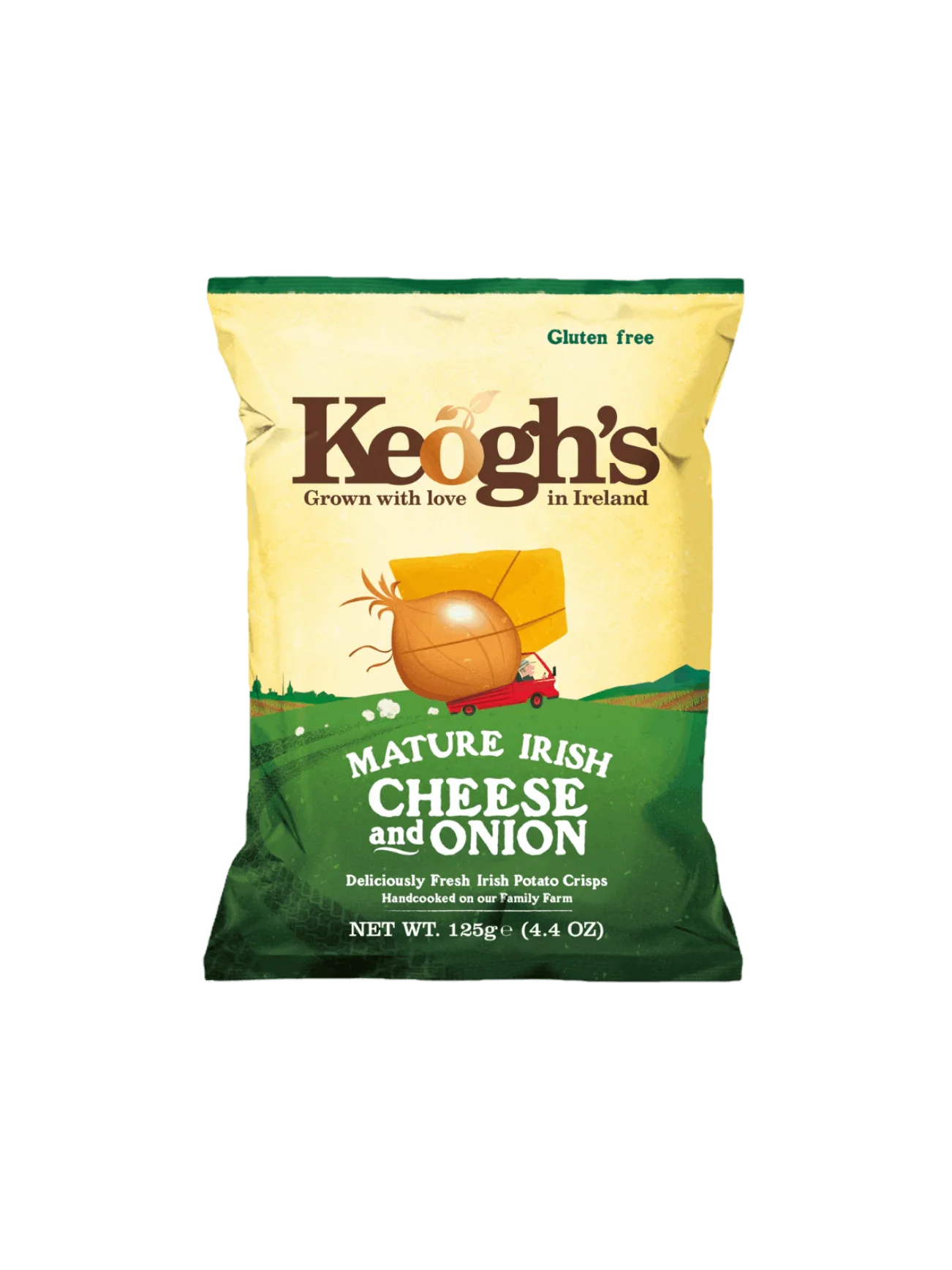 KEOGH'S MATURE IRISH CHEESE & ONION POT CRPS 125G