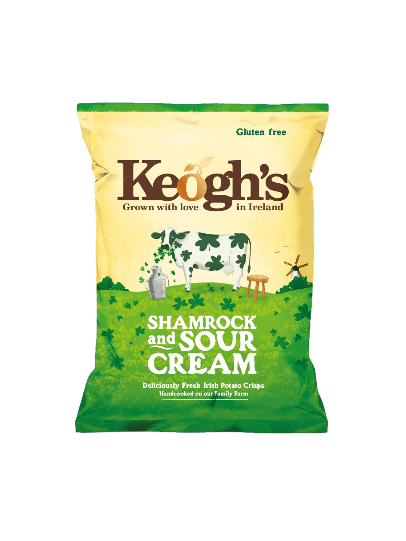 KEOGH'S SHAMROCK & SOUR CREAM 125G