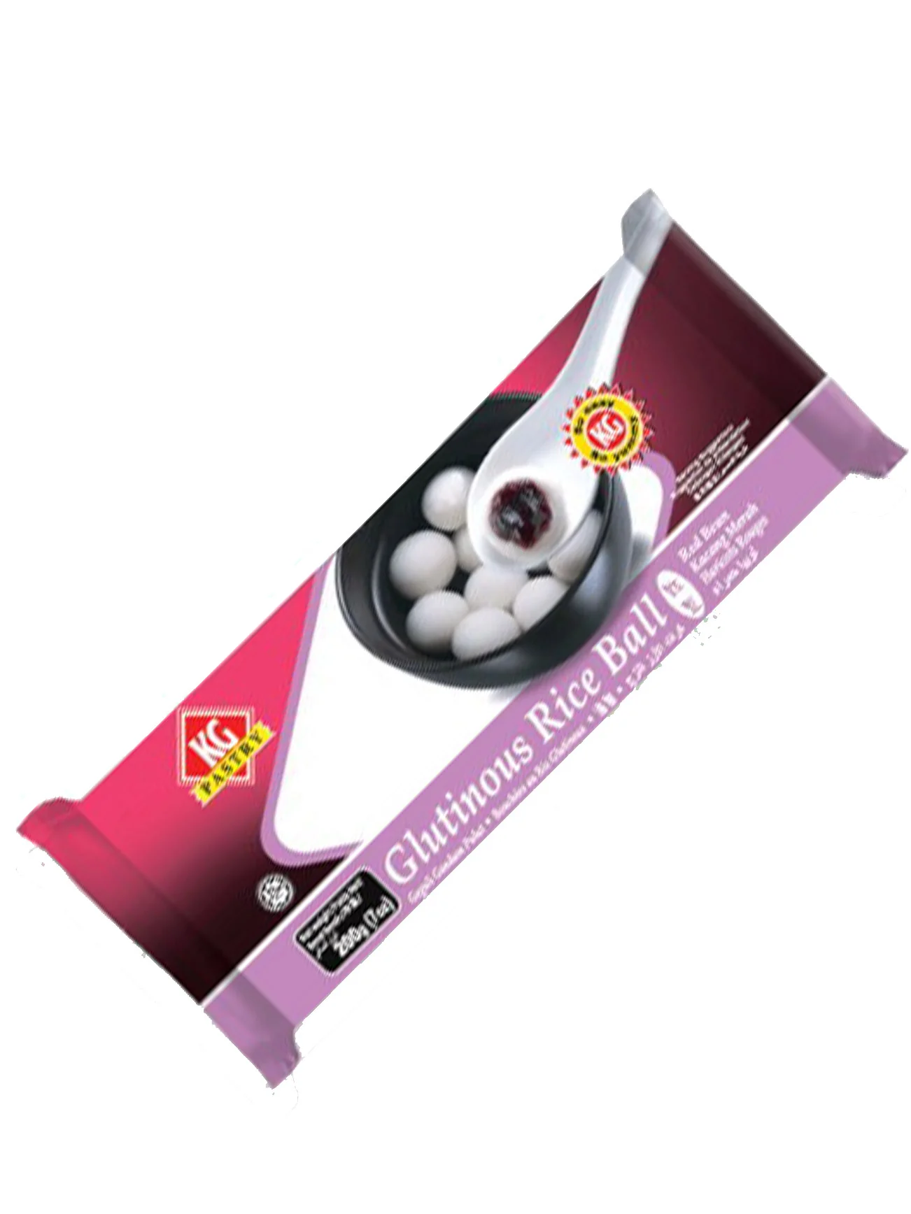 KG GLUTINOUS RICE BALL RED BEAN 200G - Image 2