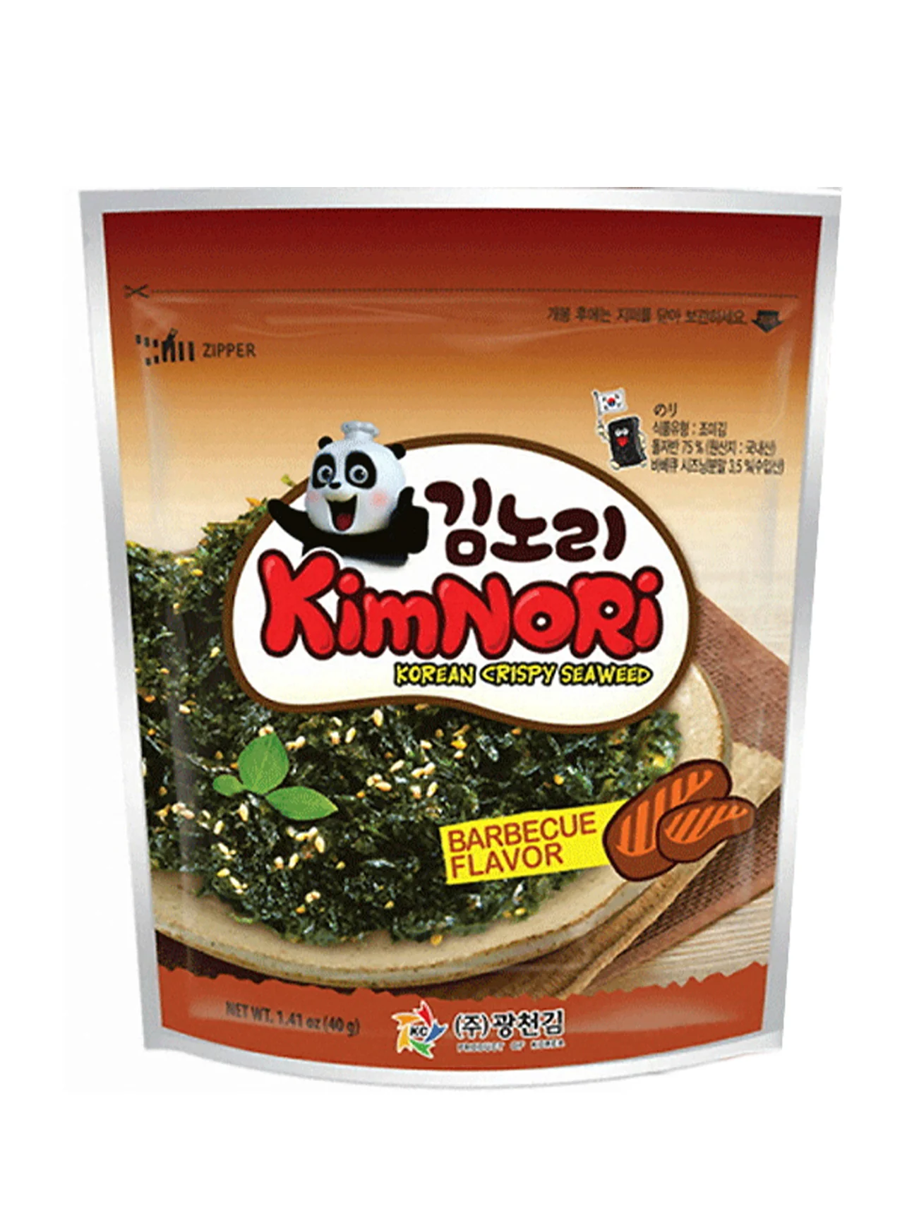 KIMNORI BBQ FLAVOR ( SEASONED S/FLAKES) 40G